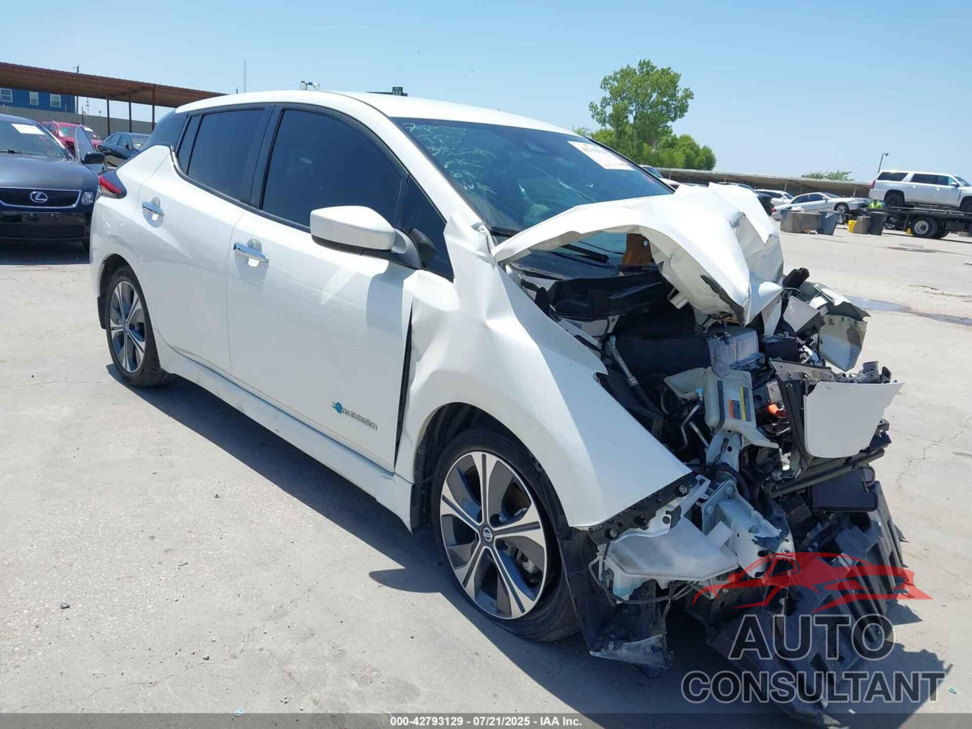 NISSAN LEAF 2019 - 1N4BZ1CP8KC312541