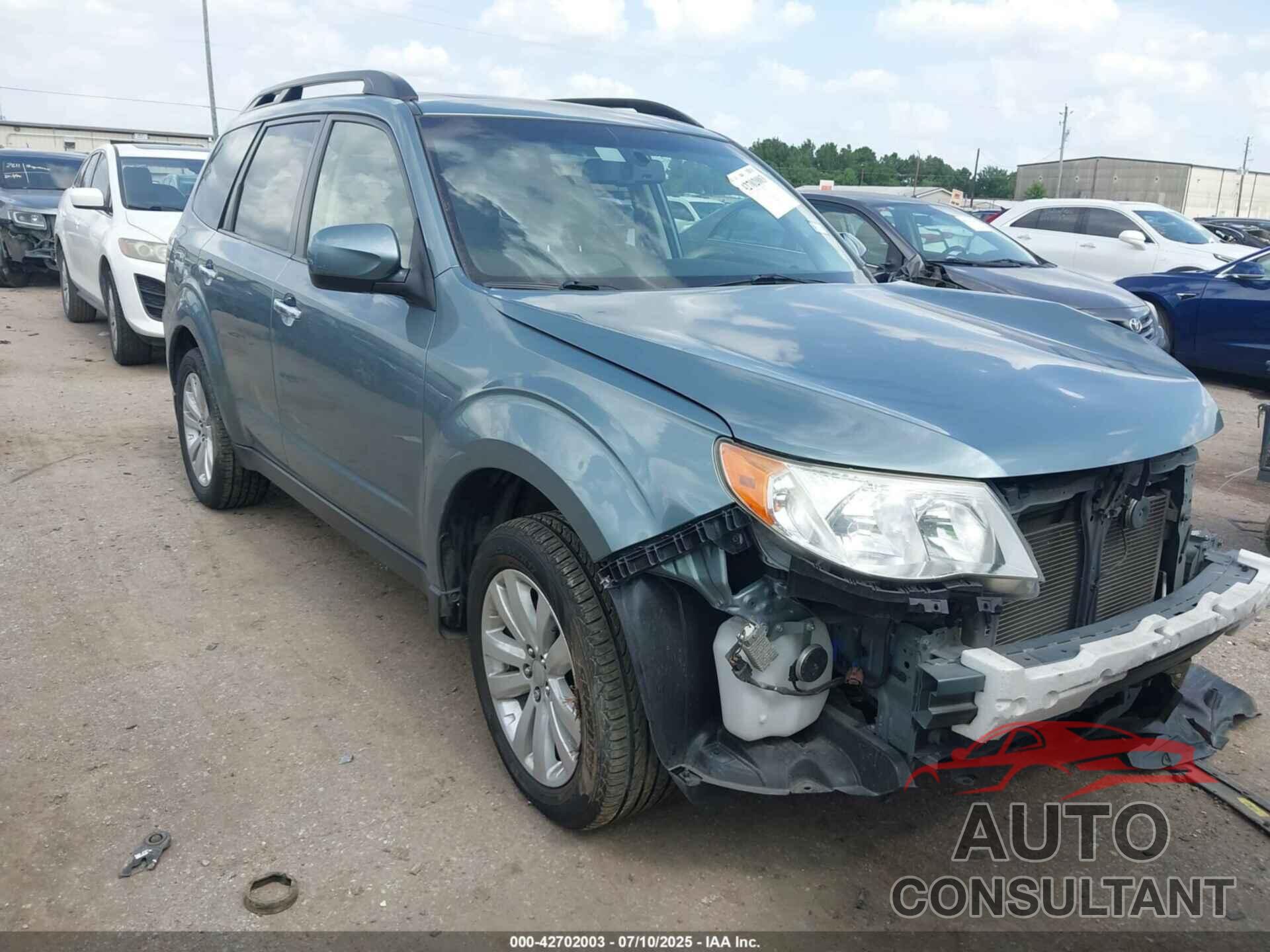 SUBARU FORESTER 2012 - JF2SHBCC7CH449542