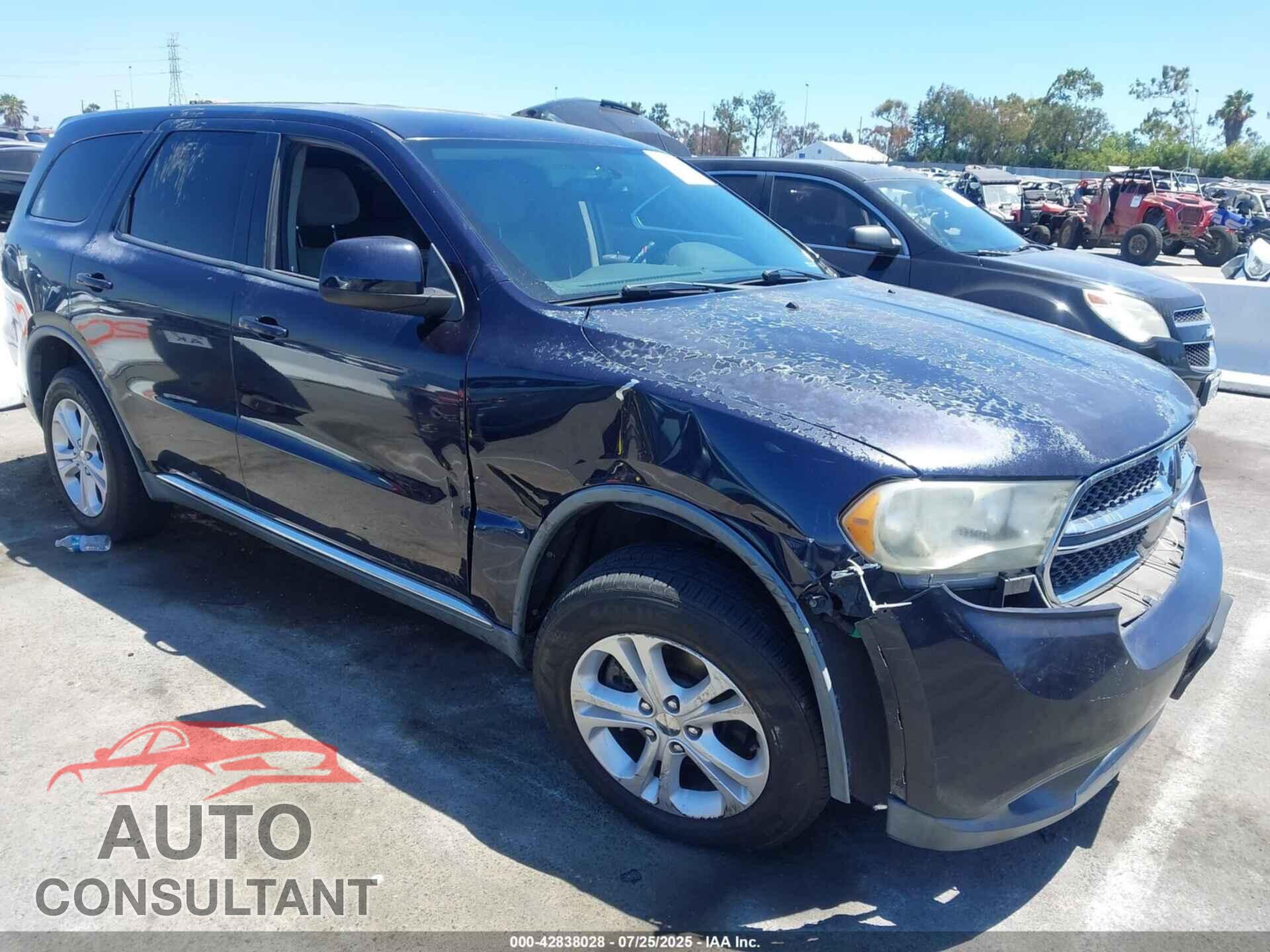 DODGE DURANGO 2011 - 1D4RE2GG5BC616062