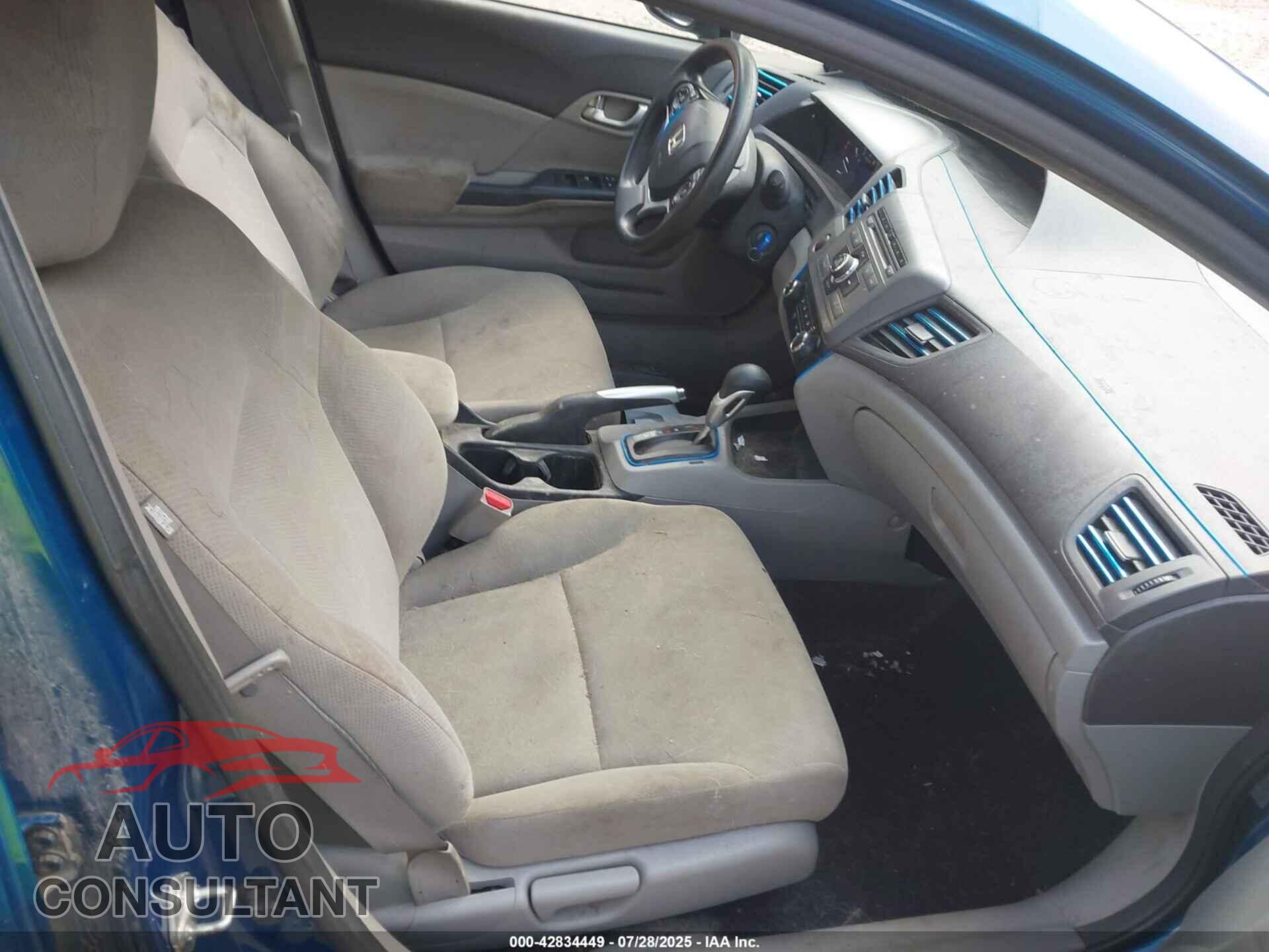 HONDA CIVIC 2012 - 2HGFB2F81CH532503
