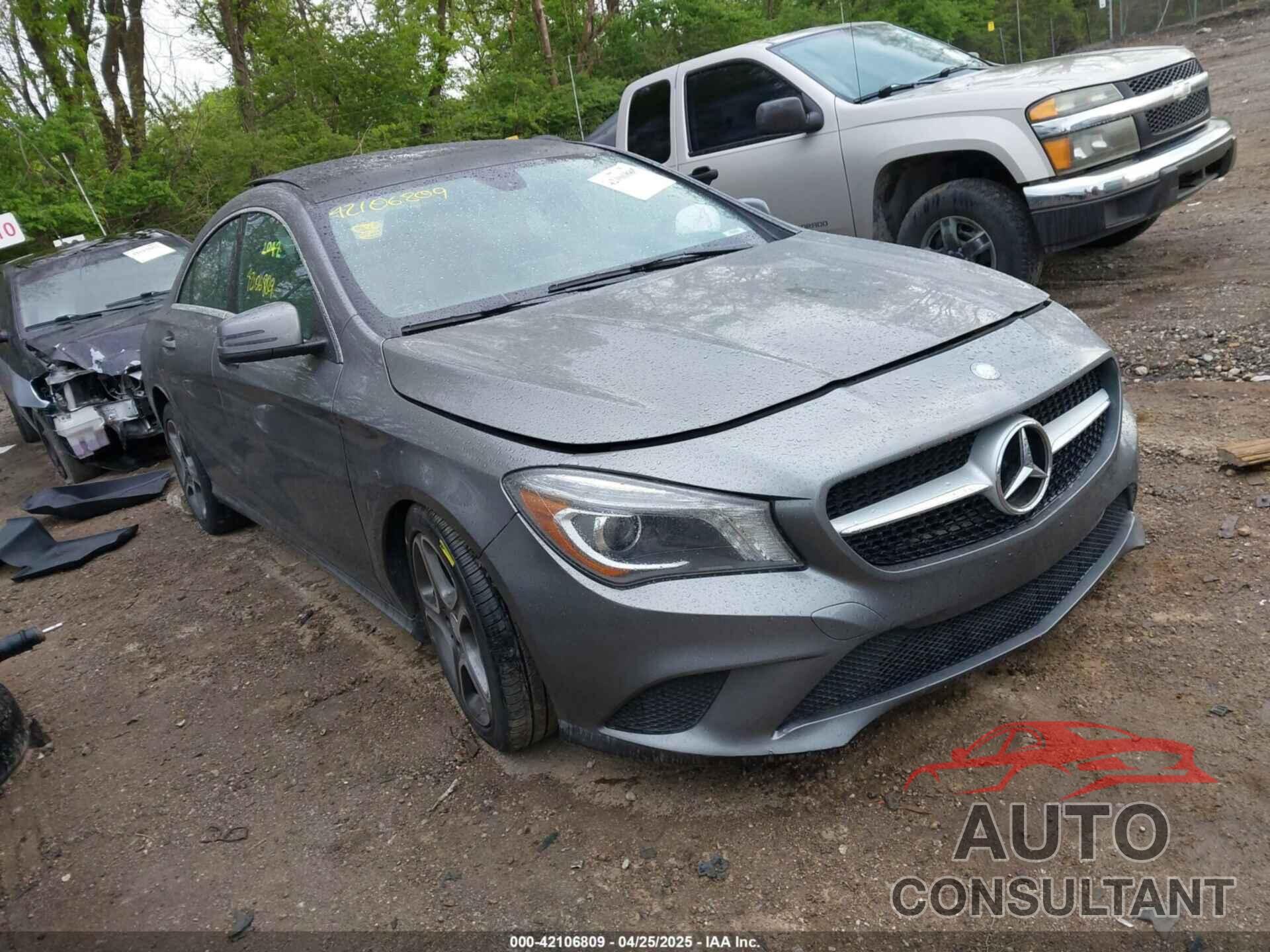 MERCEDES-BENZ CLA 250 2014 - WDDSJ4GB9EN073887