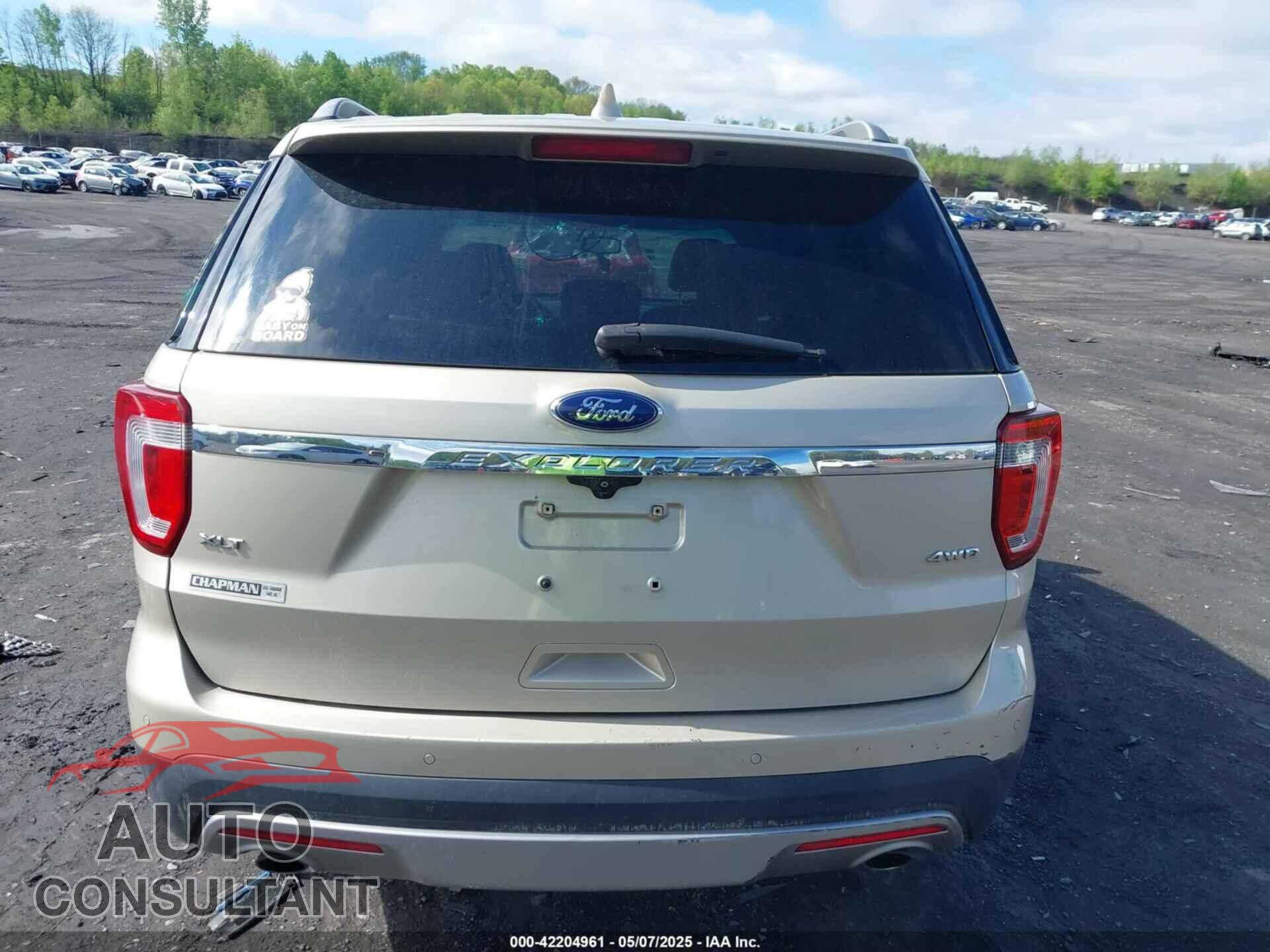 FORD EXPLORER 2017 - 1FM5K8D89HGA25587