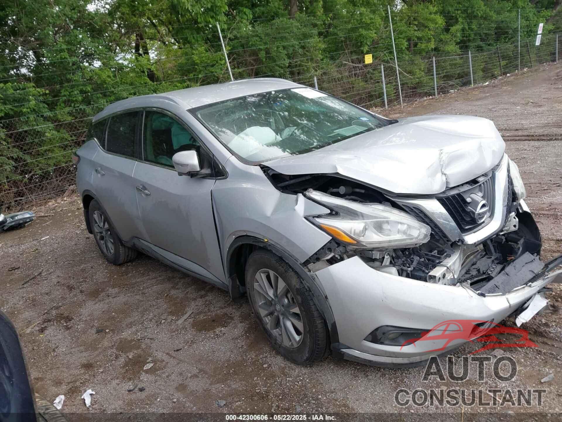 NISSAN MURANO 2015 - 5N1AZ2MG1FN272061