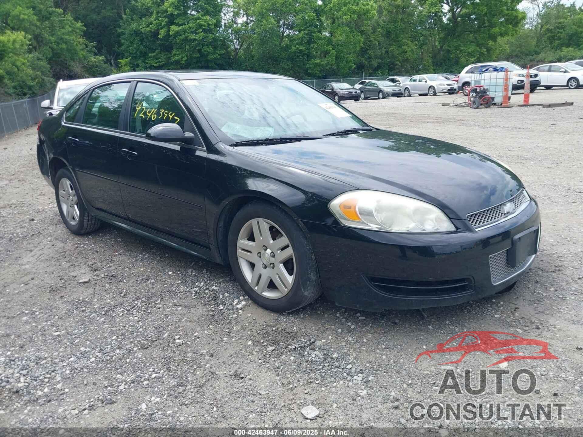CHEVROLET IMPALA 2013 - 2G1WG5E36D1177435