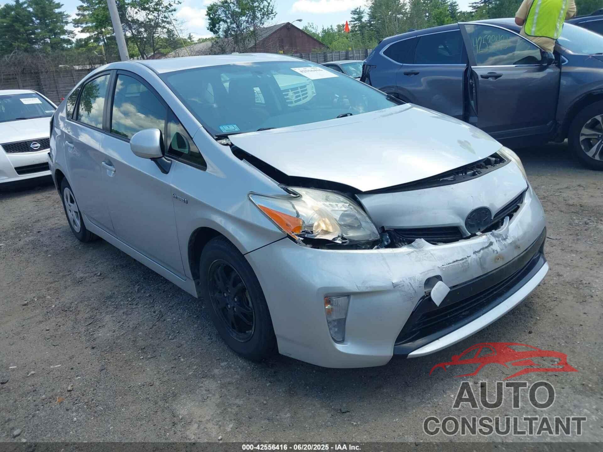 TOYOTA PRIUS 2014 - JTDKN3DU6E1775221