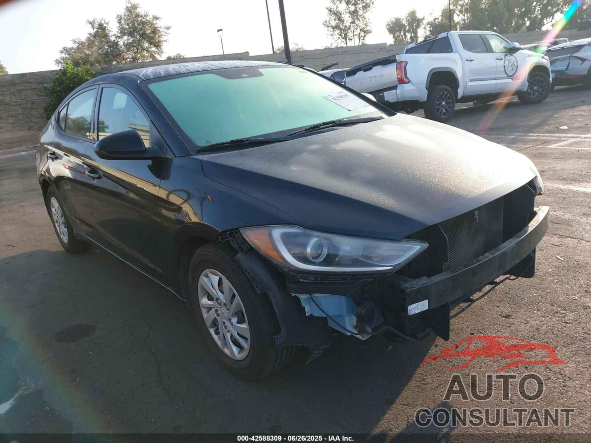 HYUNDAI ELANTRA 2017 - 5NPD74LF8HH202362