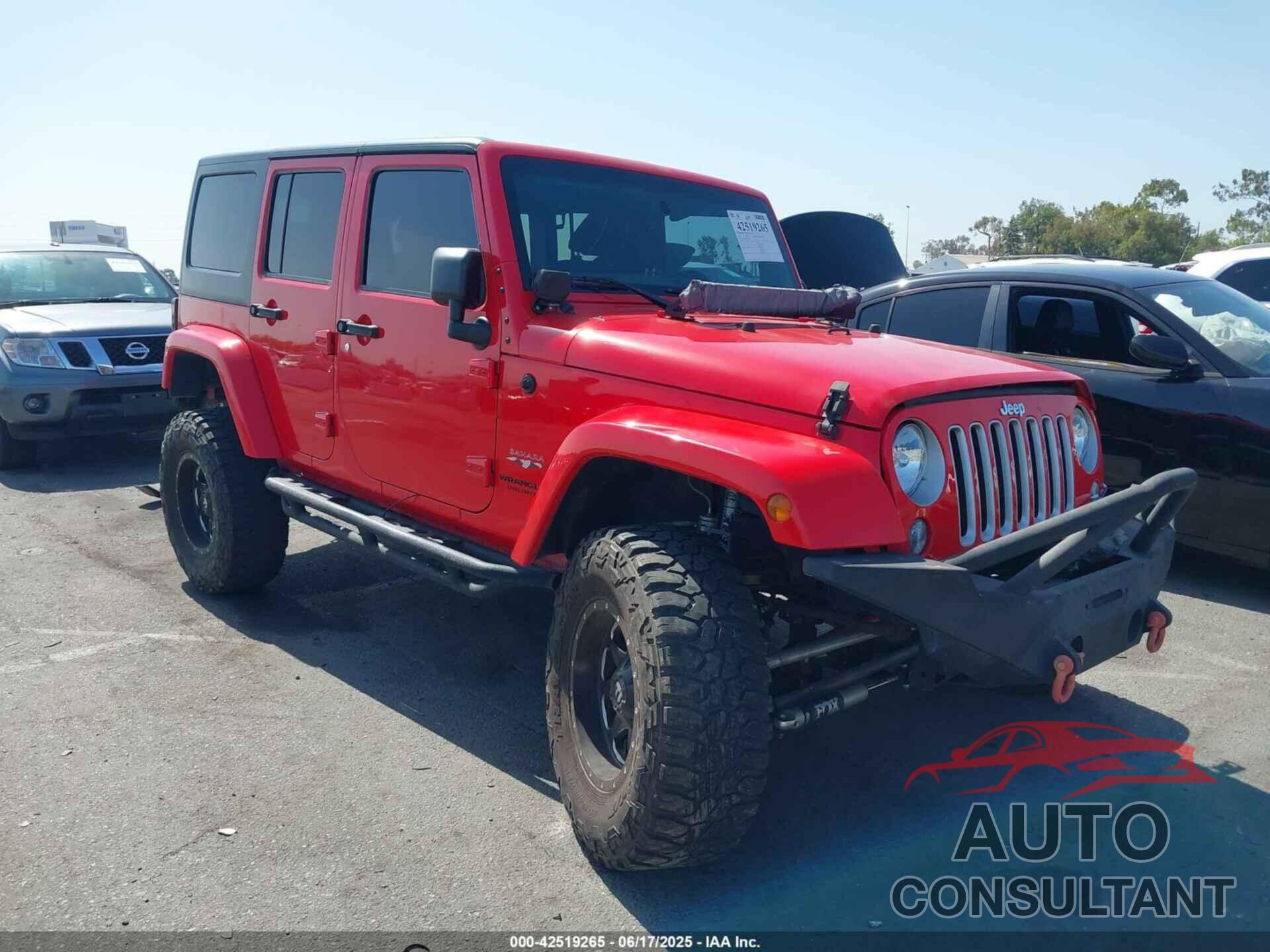 JEEP WRANGLER UNLIMITED 2016 - 1C4BJWEG9GL194499