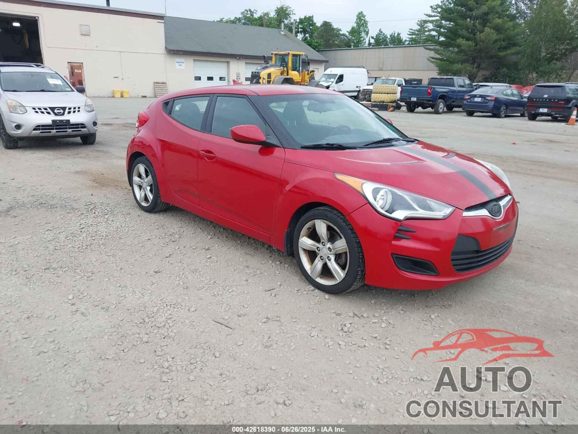 HYUNDAI VELOSTER 2013 - KMHTC6AD0DU145090