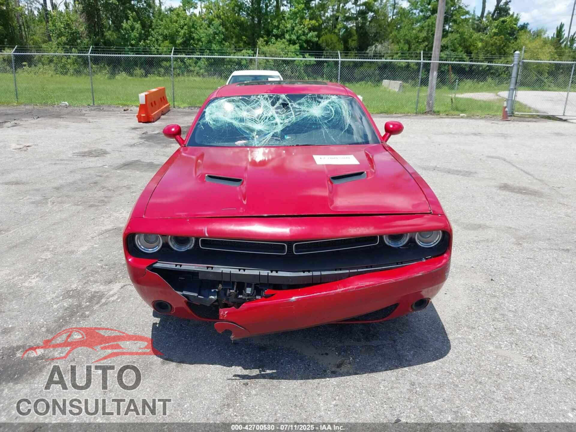 DODGE CHALLENGER 2016 - 2C3CDZAG3GH311787