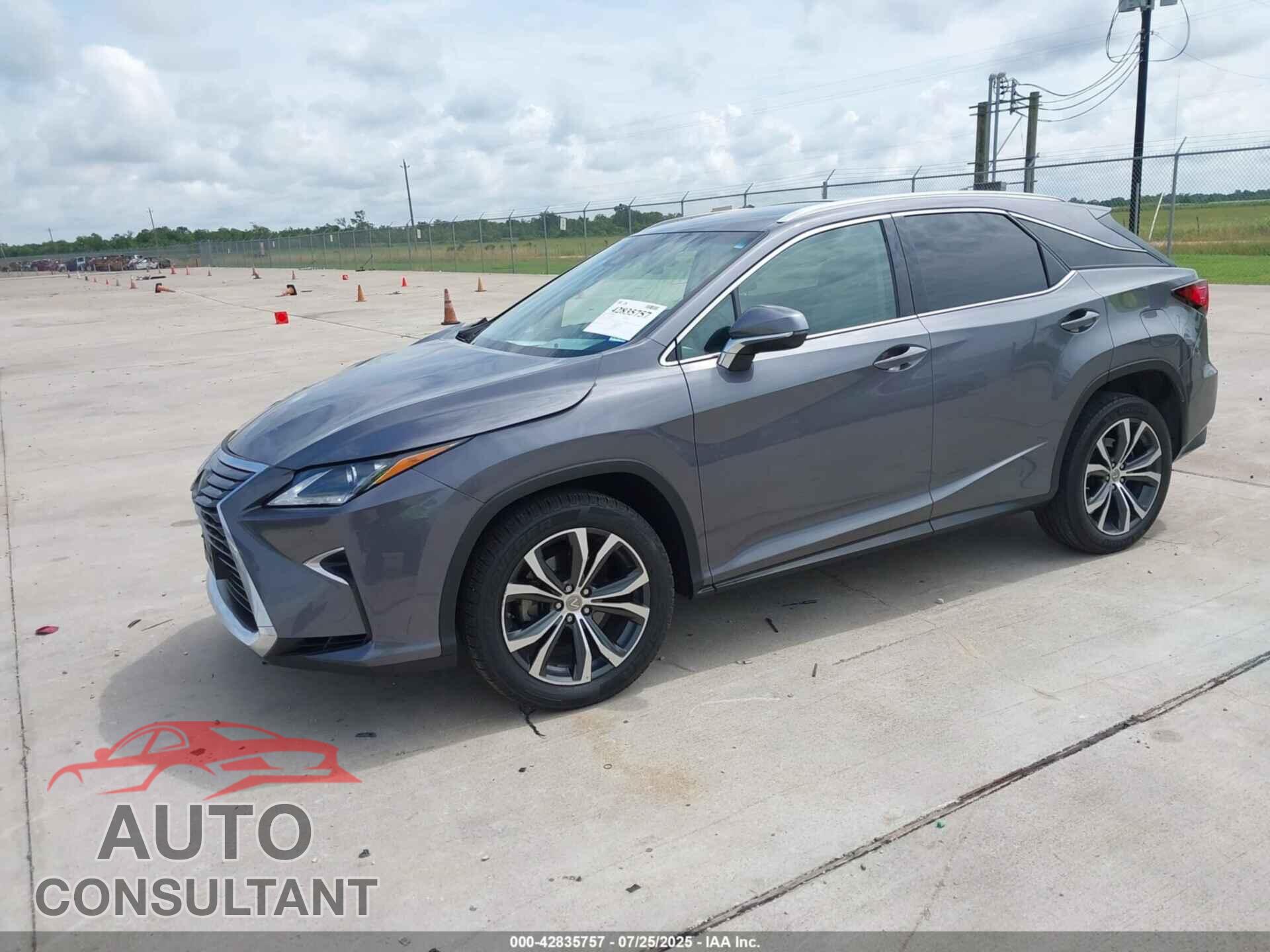 LEXUS RX 350 2017 - 2T2ZZMCA6HC040492