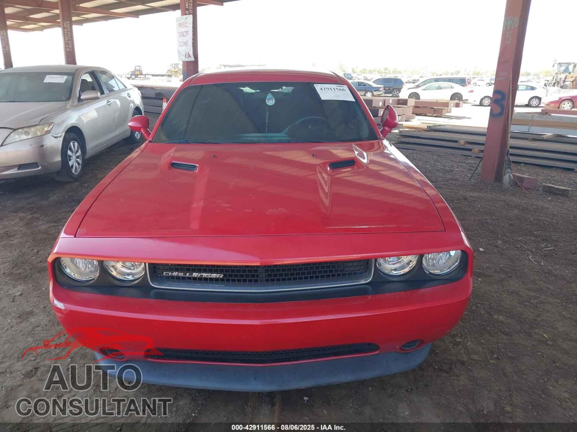DODGE CHALLENGER 2012 - 2C3CDYAG2CH235712