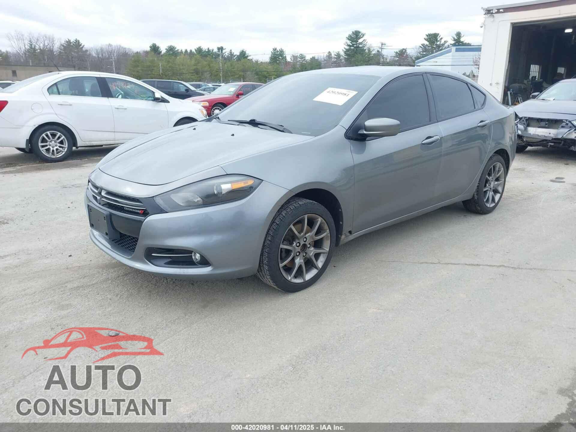 DODGE DART 2013 - 1C3CDFBH0DD132265
