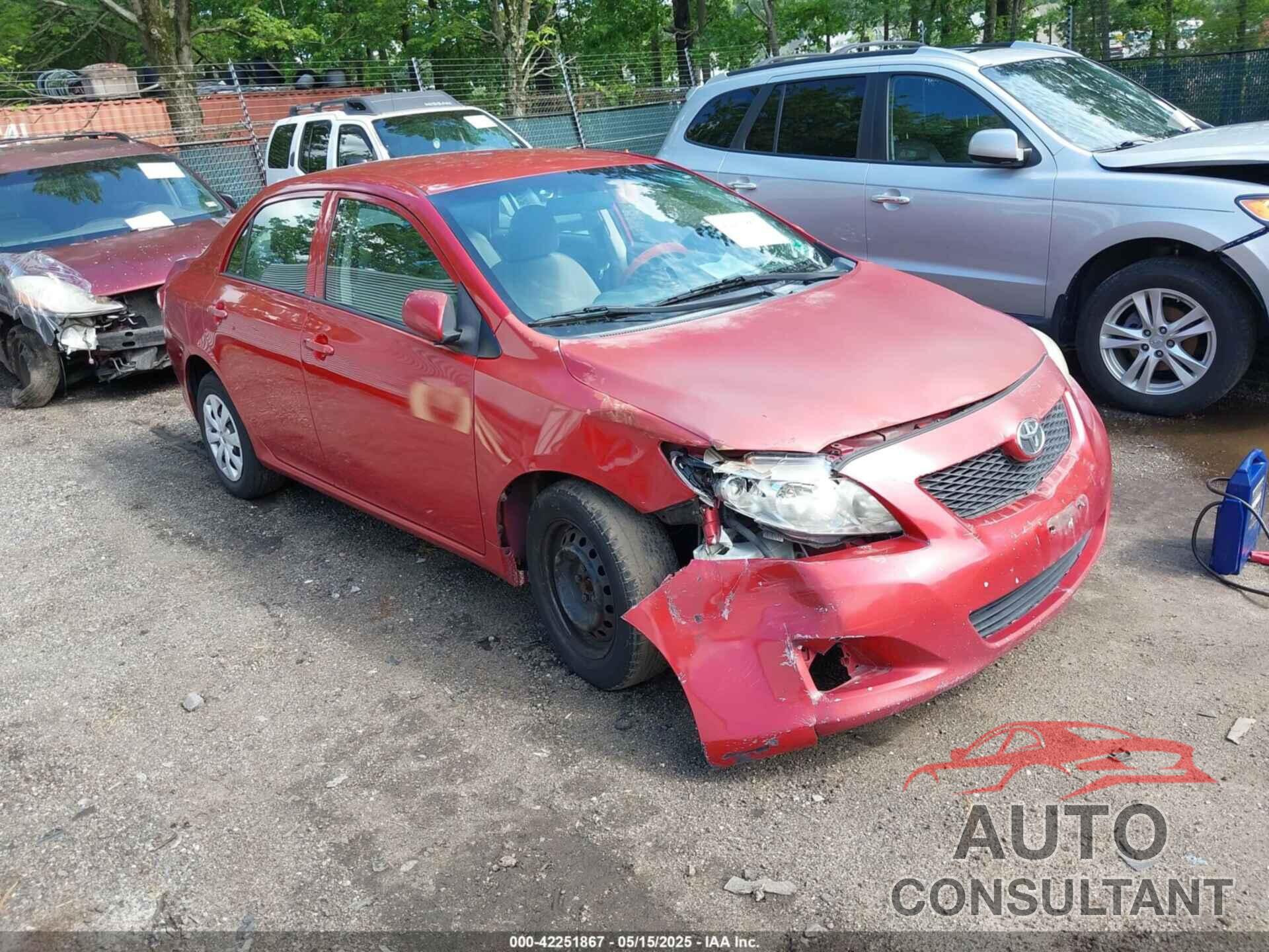 TOYOTA COROLLA 2010 - 2T1BU4EE4AC408873