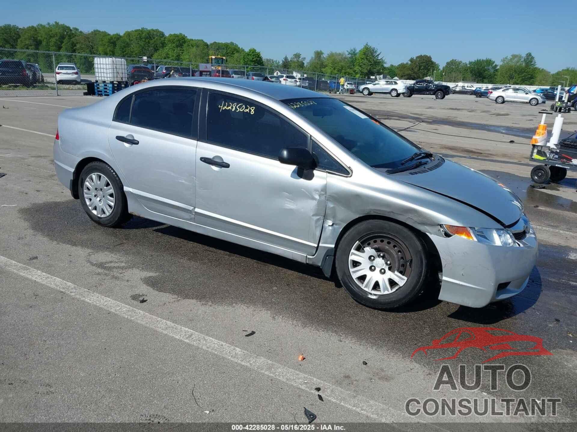 HONDA CIVIC 2010 - 2HGFA1F38AH526129