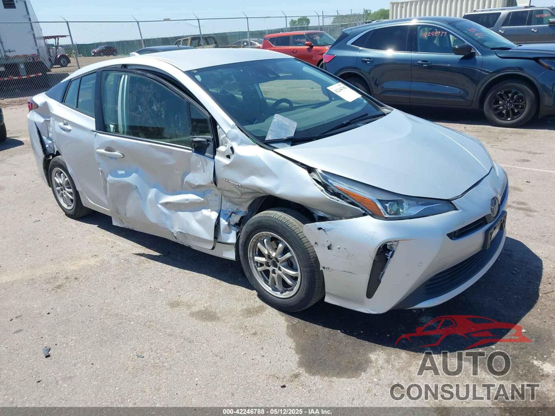 TOYOTA PRIUS 2021 - JTDKAMFU4M3148082