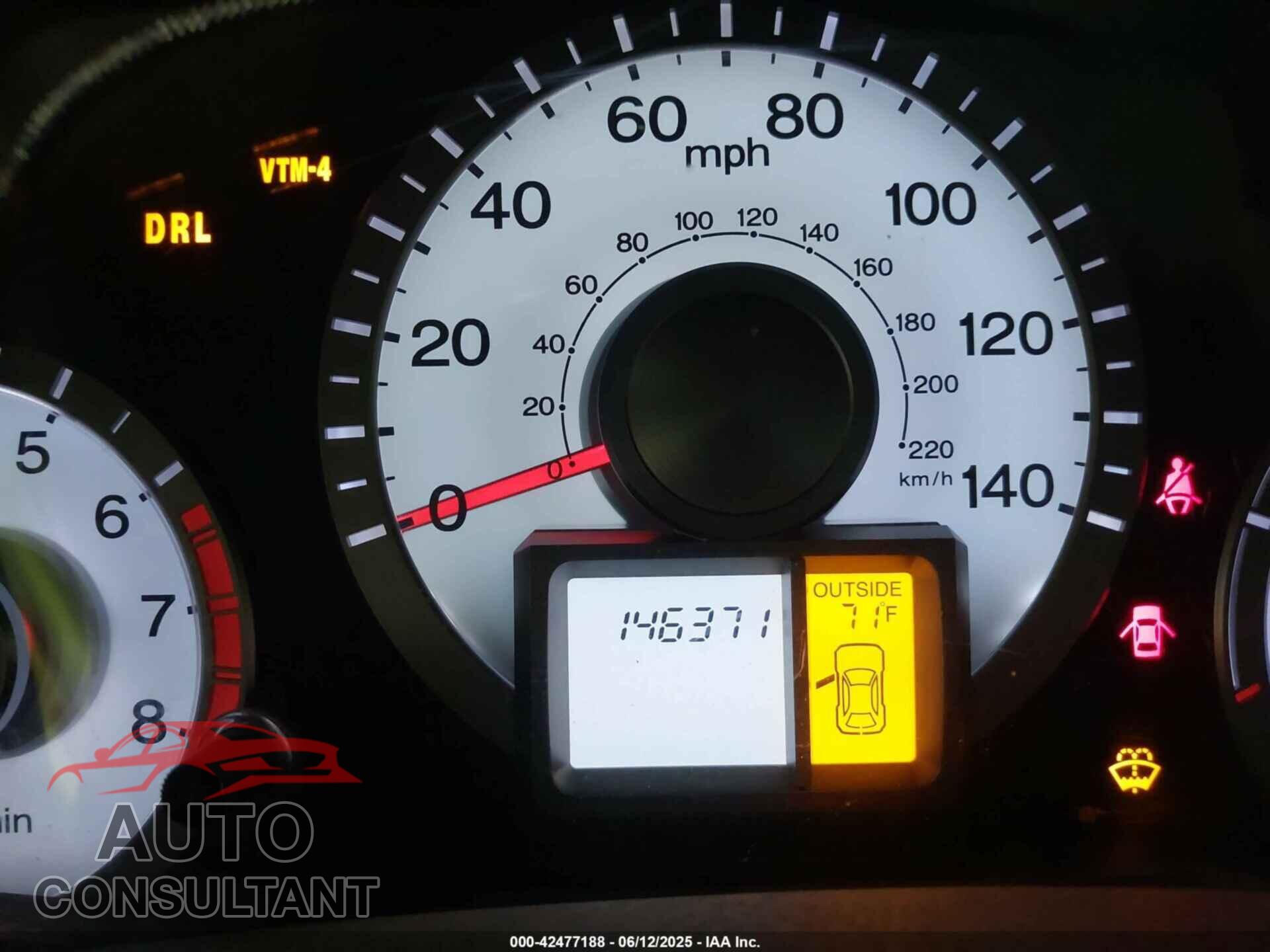 HONDA PILOT 2011 - 5FNYF4H59BB035018
