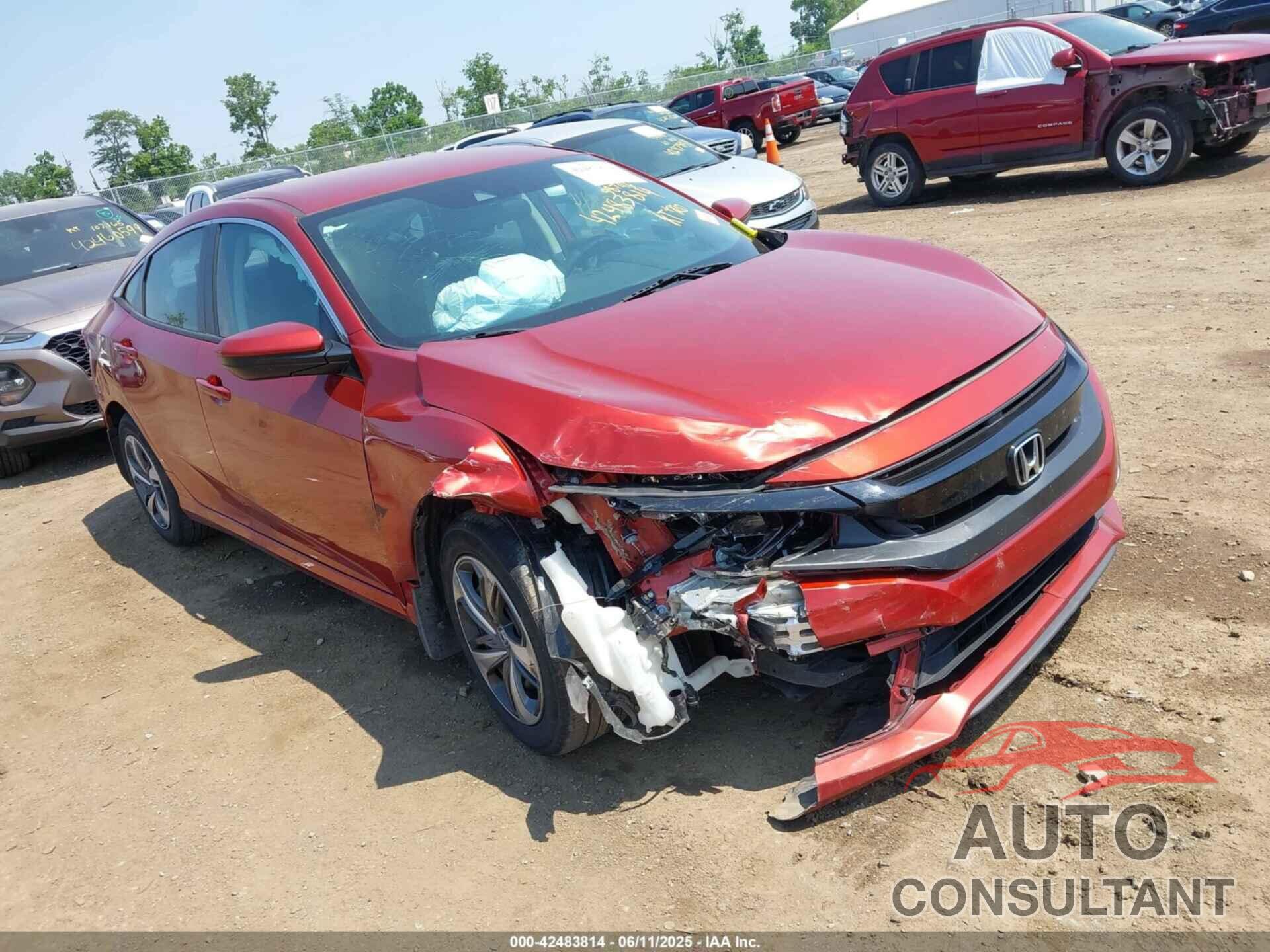 HONDA CIVIC 2020 - 2HGFC2F62LH550469