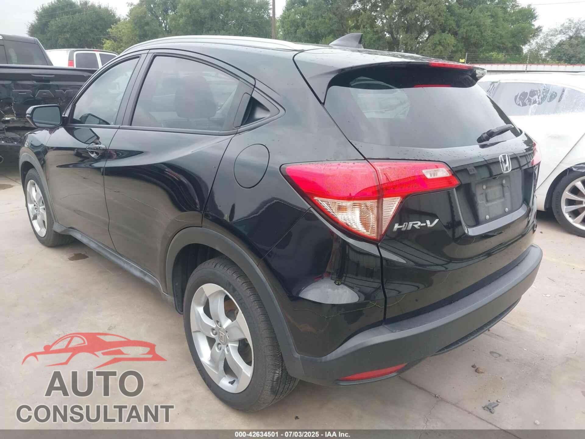 HONDA HR-V 2016 - 3CZRU5H76GM719085