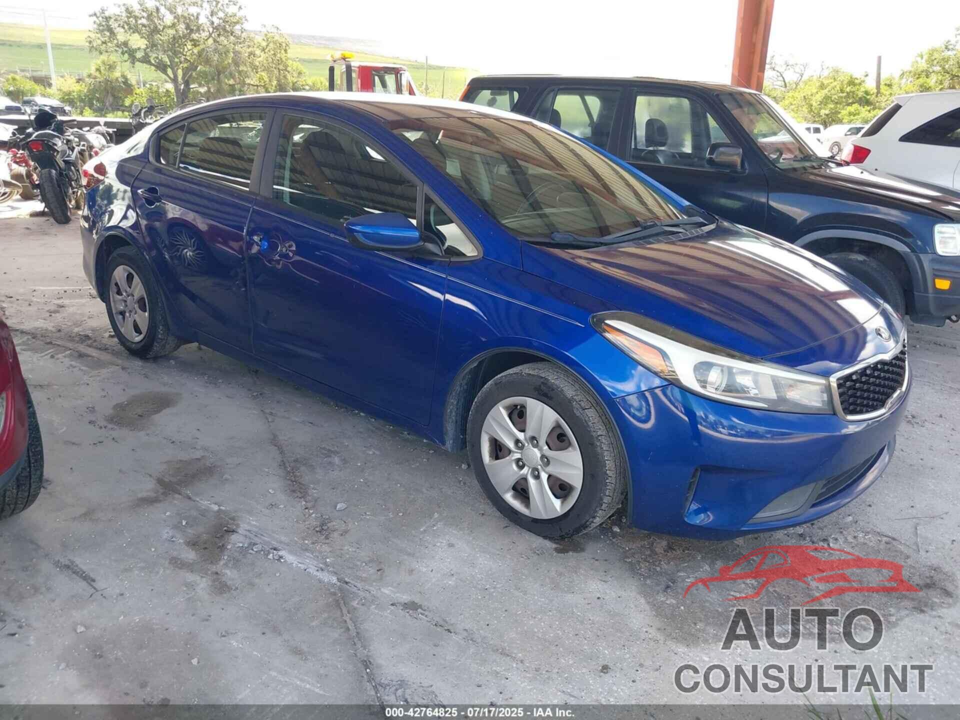 KIA FORTE 2017 - 3KPFK4A77HE048945