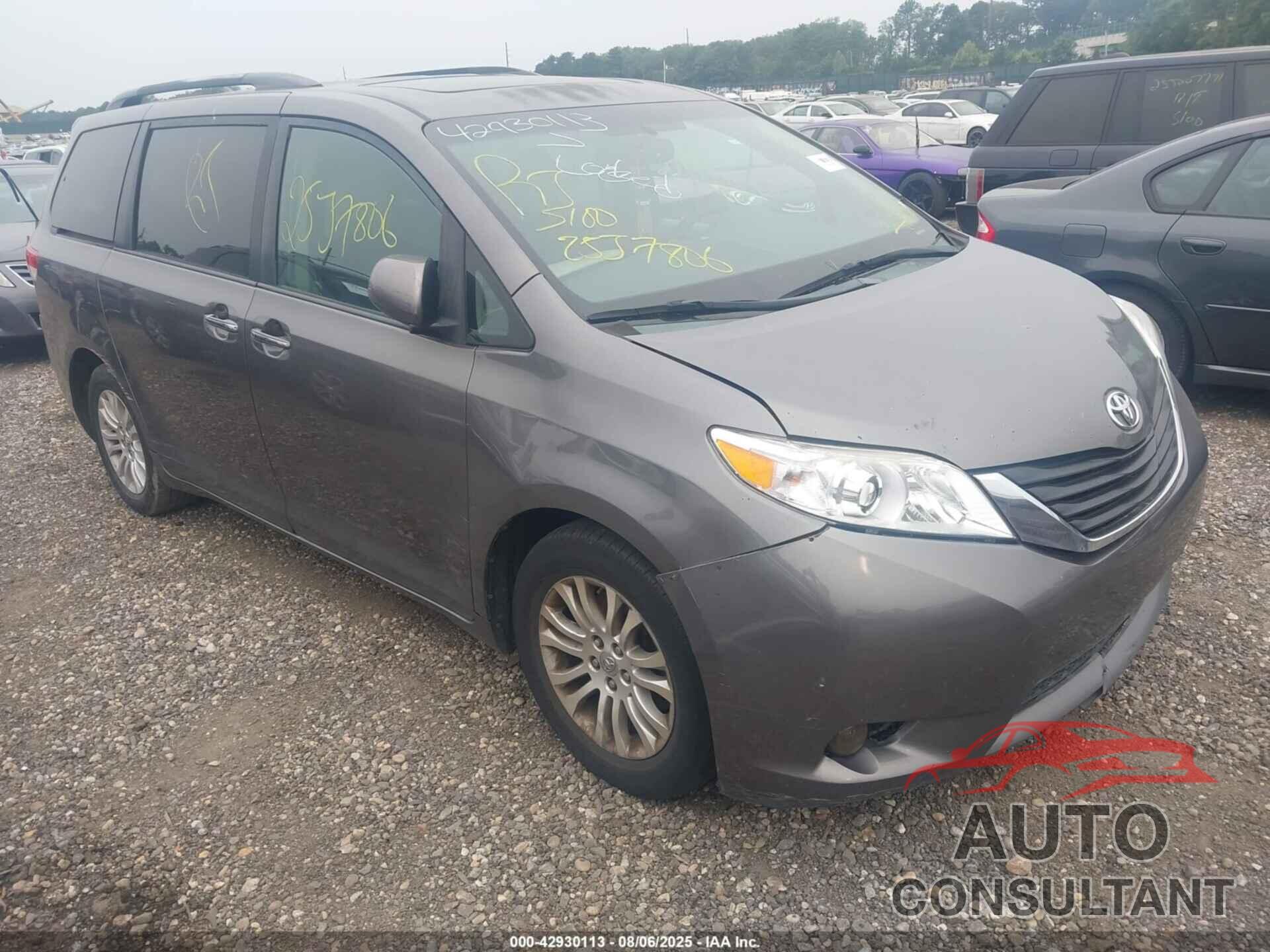TOYOTA SIENNA 2012 - 5TDYK3DC5CS263881