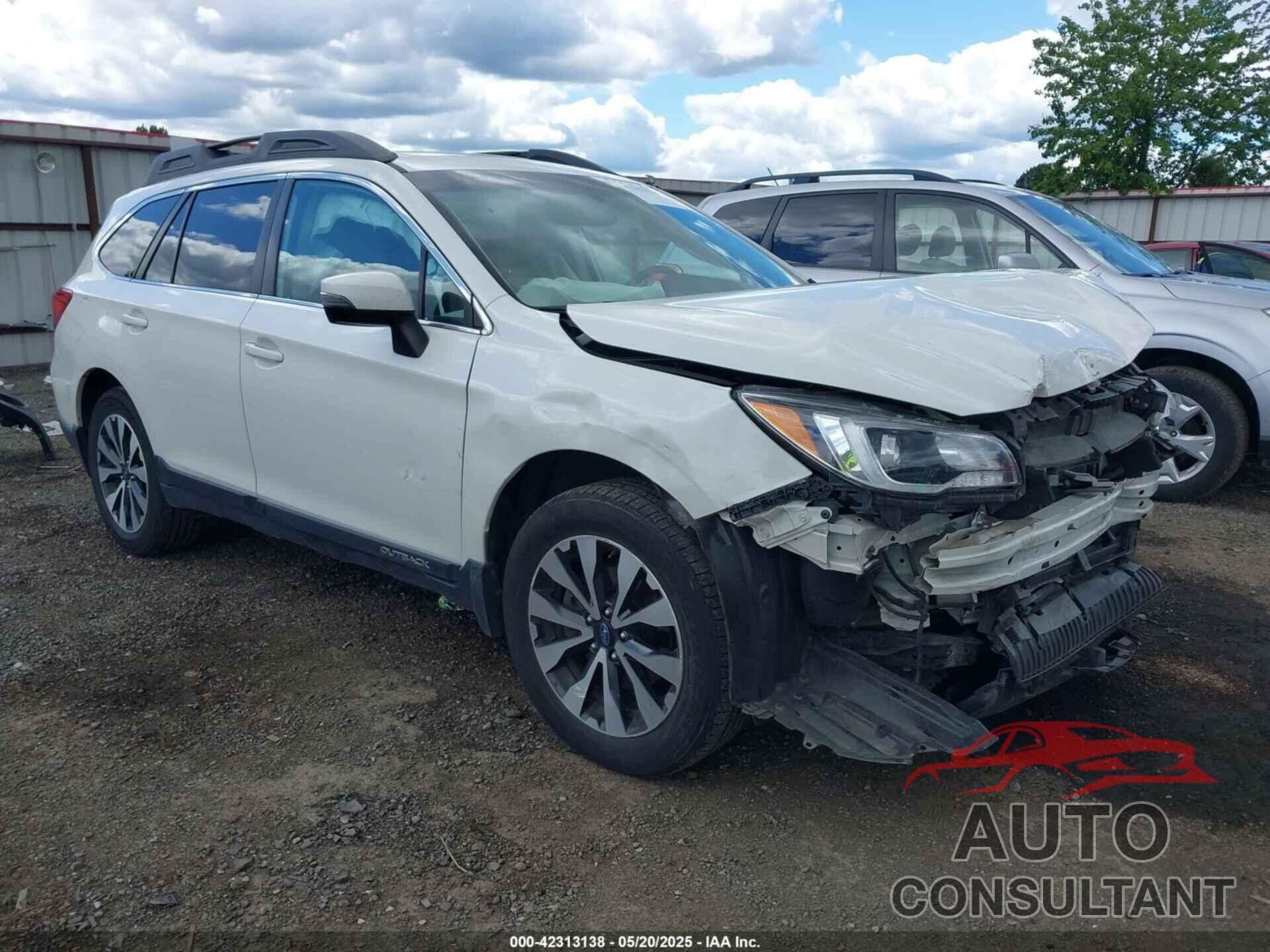 SUBARU OUTBACK 2016 - 4S4BSBLC8G3295180