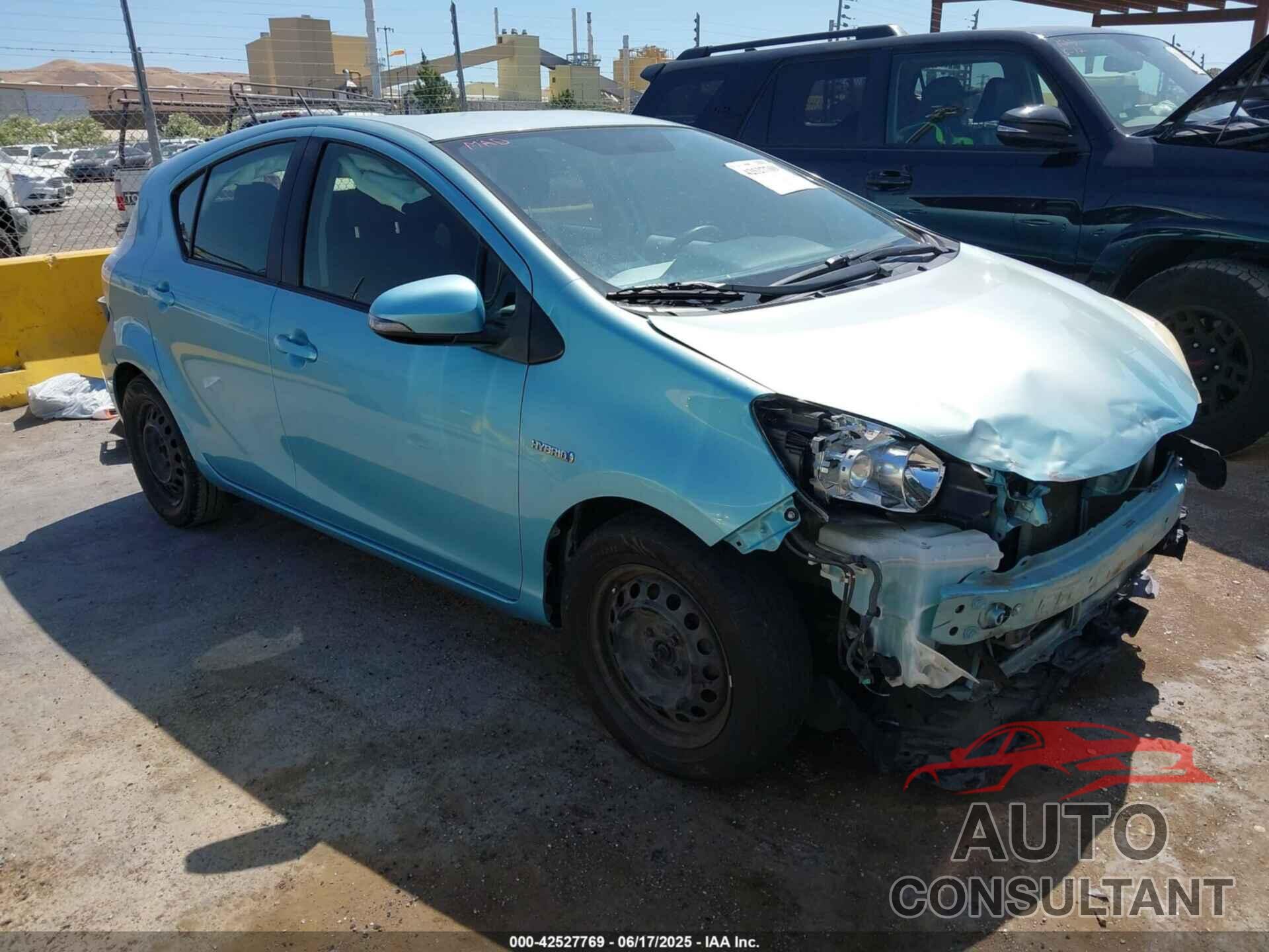 TOYOTA PRIUS C 2012 - JTDKDTB38C1004026
