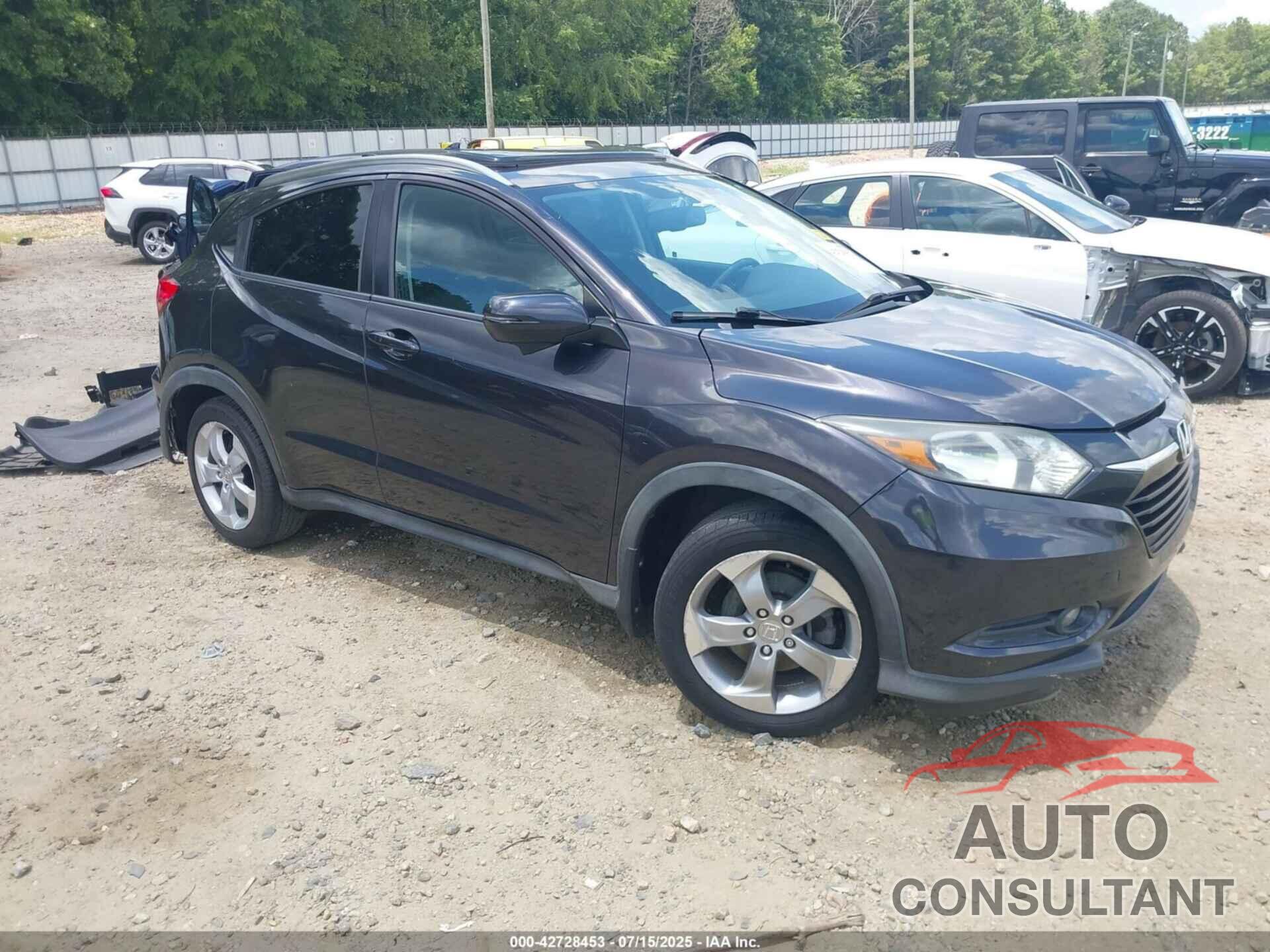 HONDA HR-V 2016 - 3CZRU5H7XGM740506