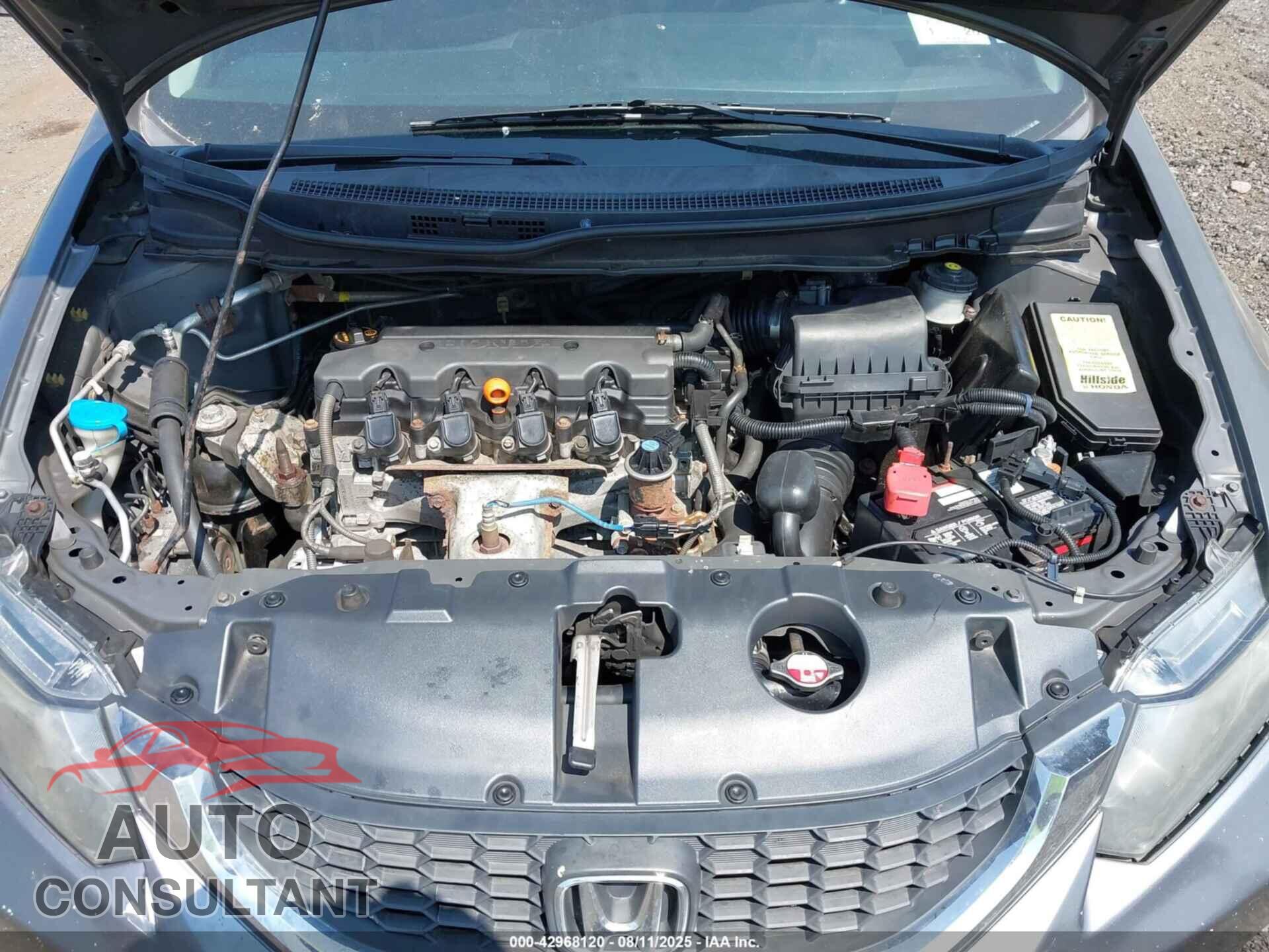 HONDA CIVIC 2014 - 2HGFB2F59EH506059