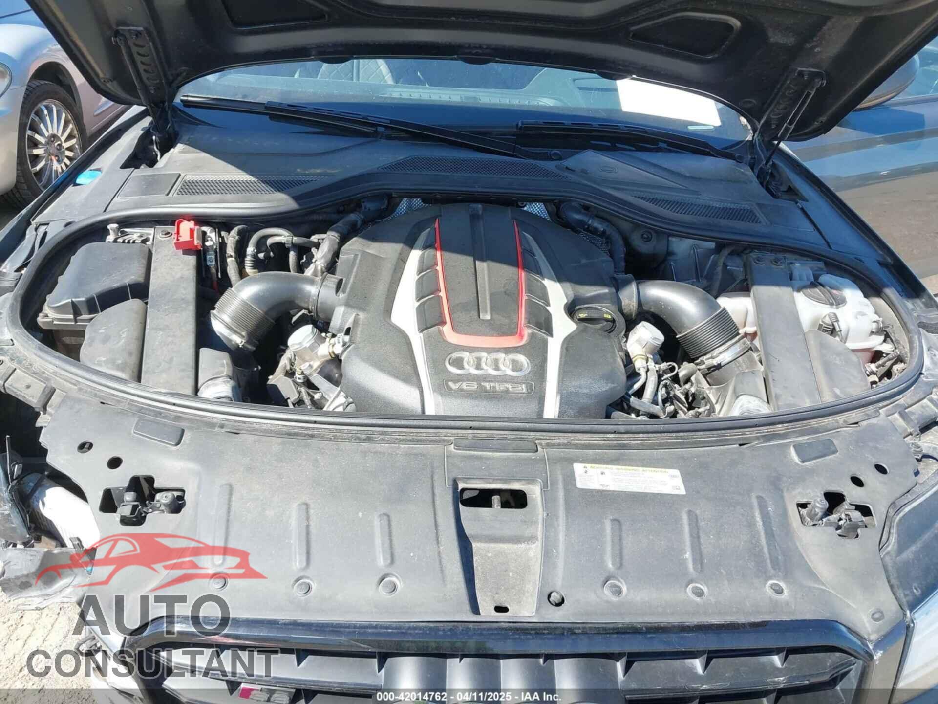 AUDI S8 2016 - WUAJ5AFD2GN900596