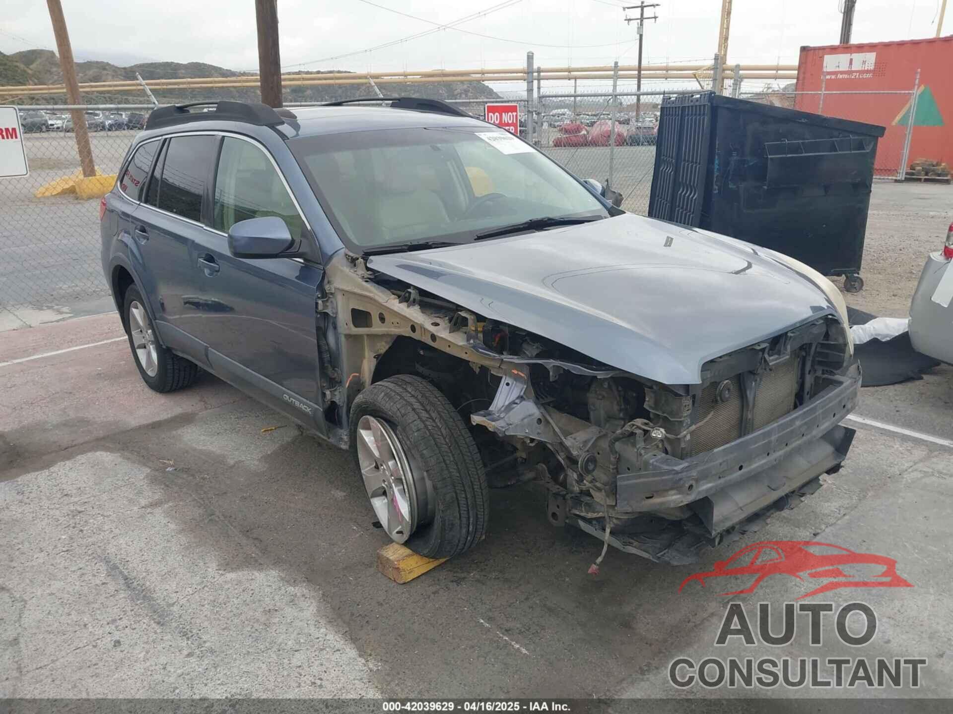 SUBARU OUTBACK 2013 - 4S4BRCLCXD3242008