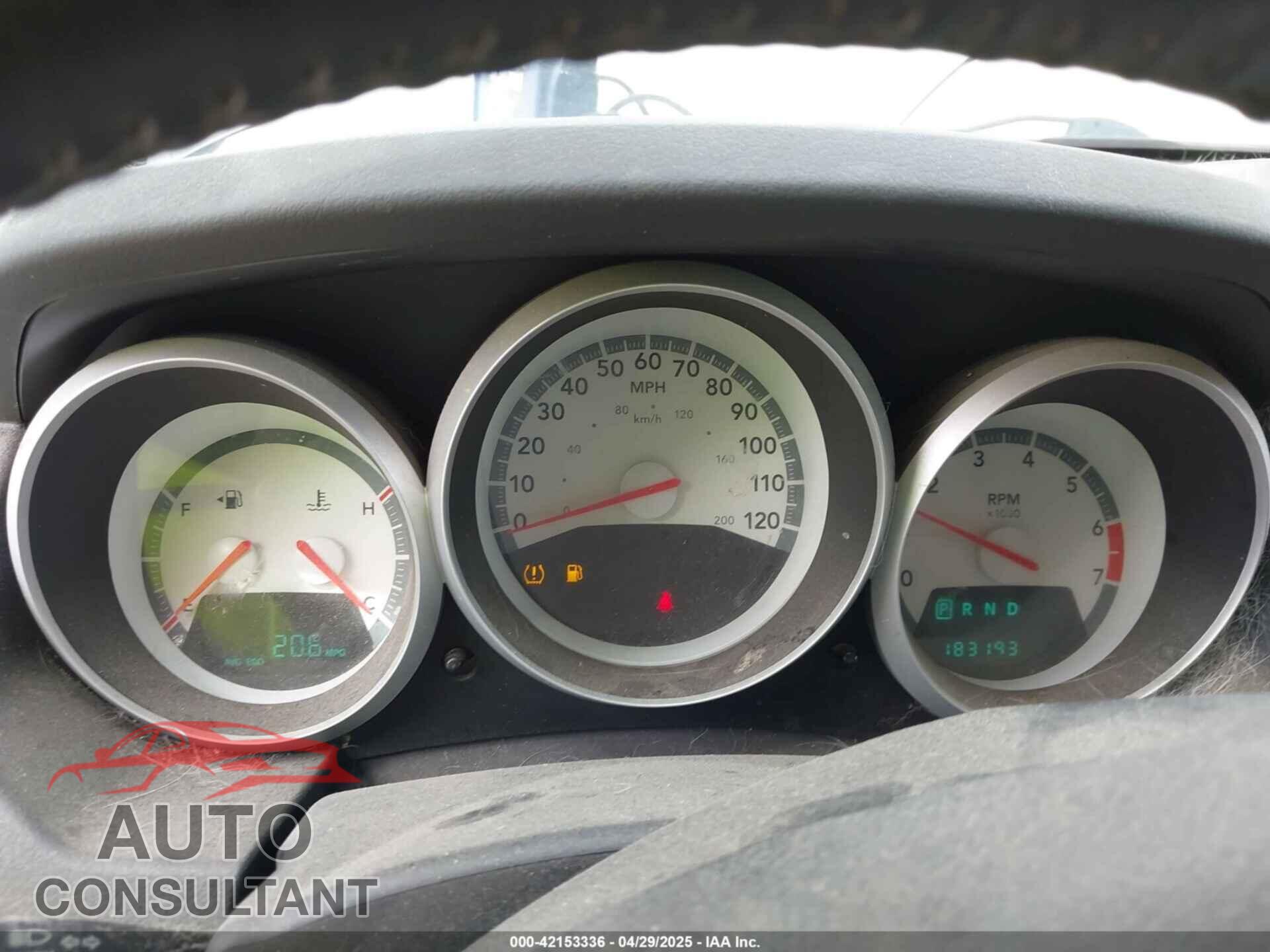 DODGE GRAND CARAVAN 2010 - 2D4RN3D13AR342811