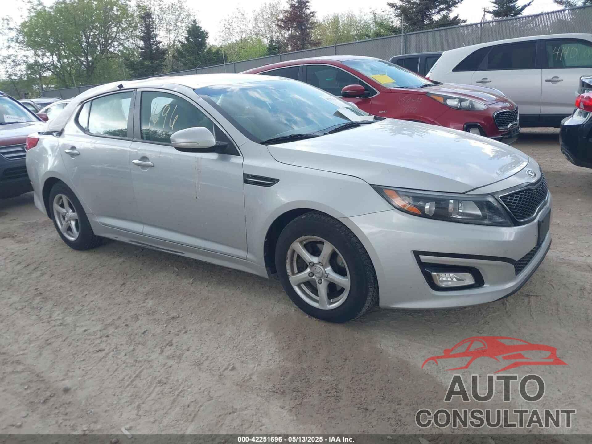 KIA OPTIMA 2014 - 5XXGM4A71EG337837