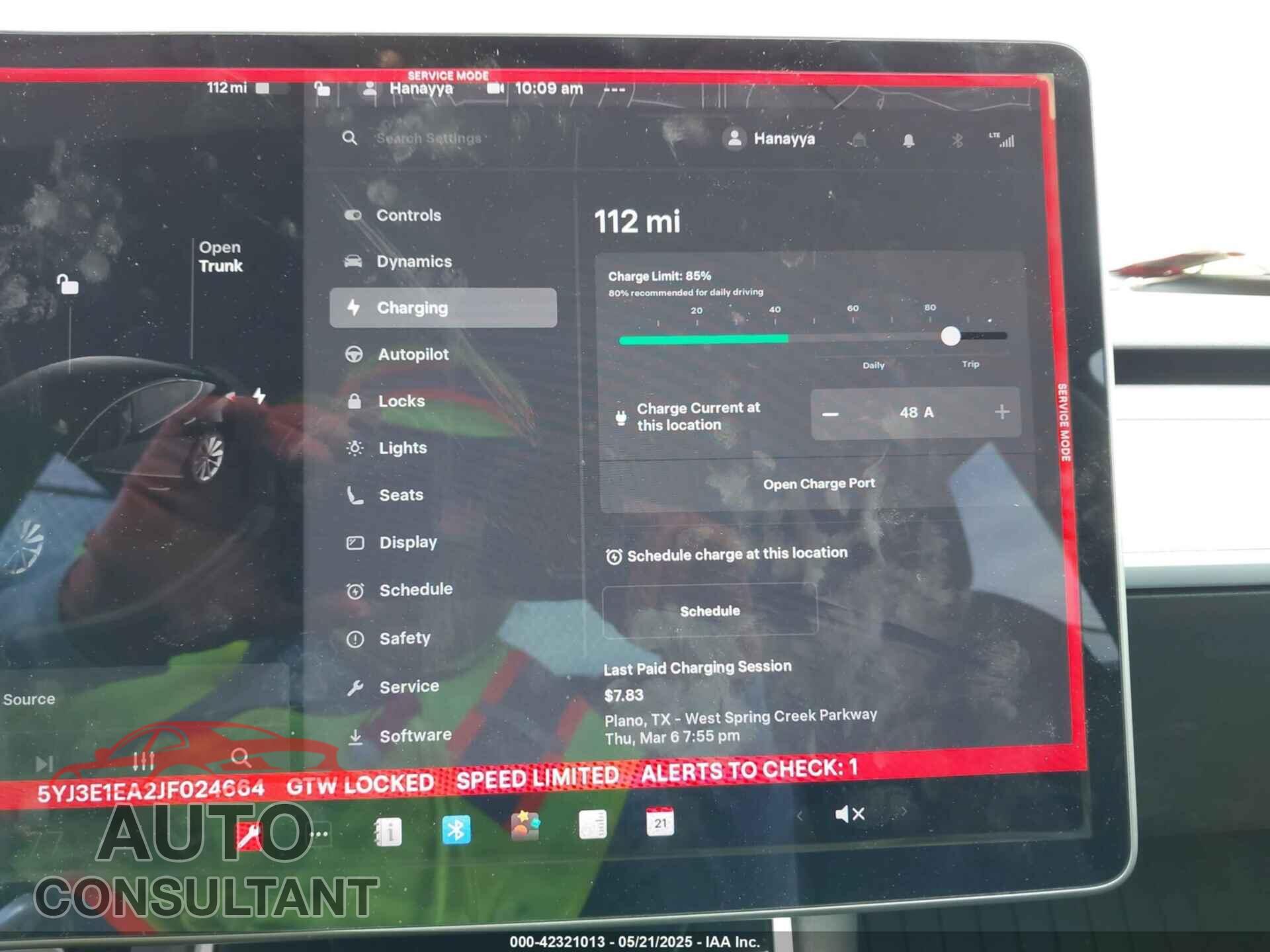 TESLA MODEL 3 2018 - 5YJ3E1EA2JF024664