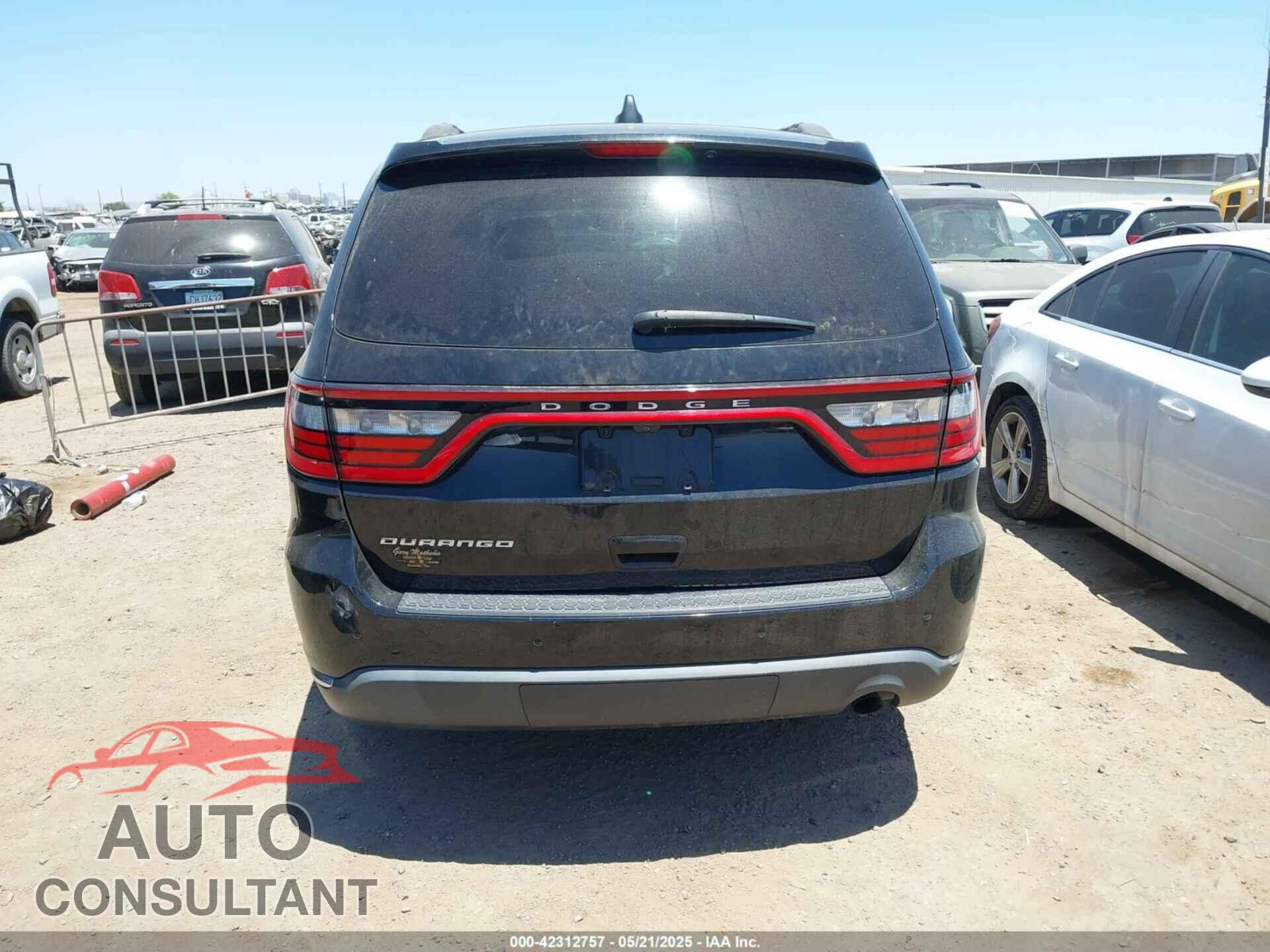 DODGE DURANGO 2019 - 1C4RDHAG8KC684576