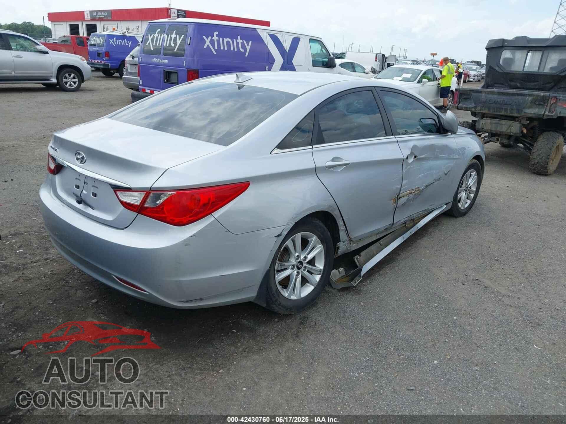 HYUNDAI SONATA 2012 - 5NPEB4AC5CH488997