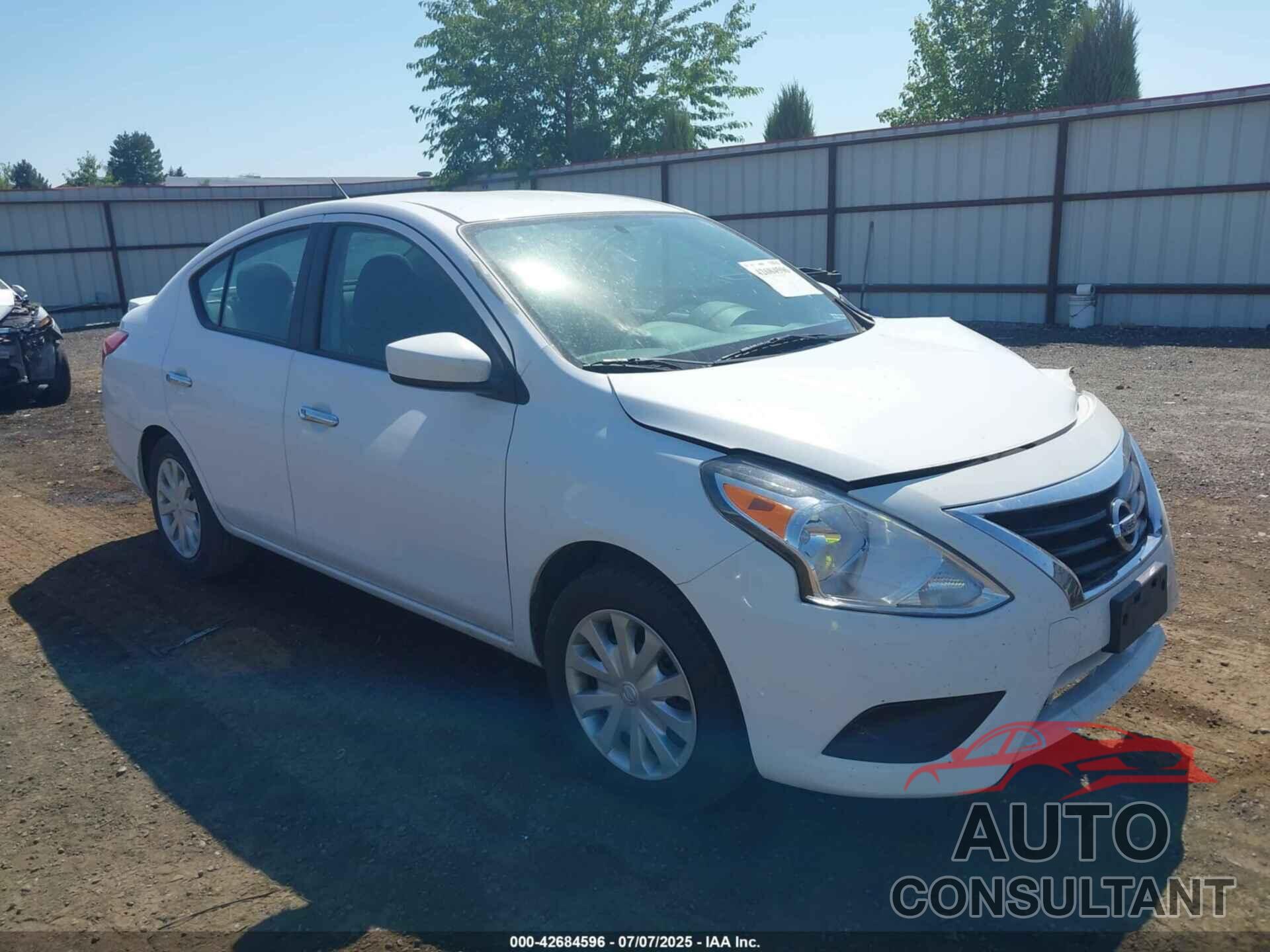 NISSAN VERSA 2019 - 3N1CN7AP0KL848486