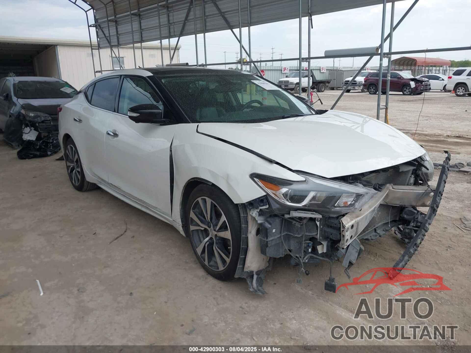 NISSAN MAXIMA 2016 - 1N4AA6AP3GC422584