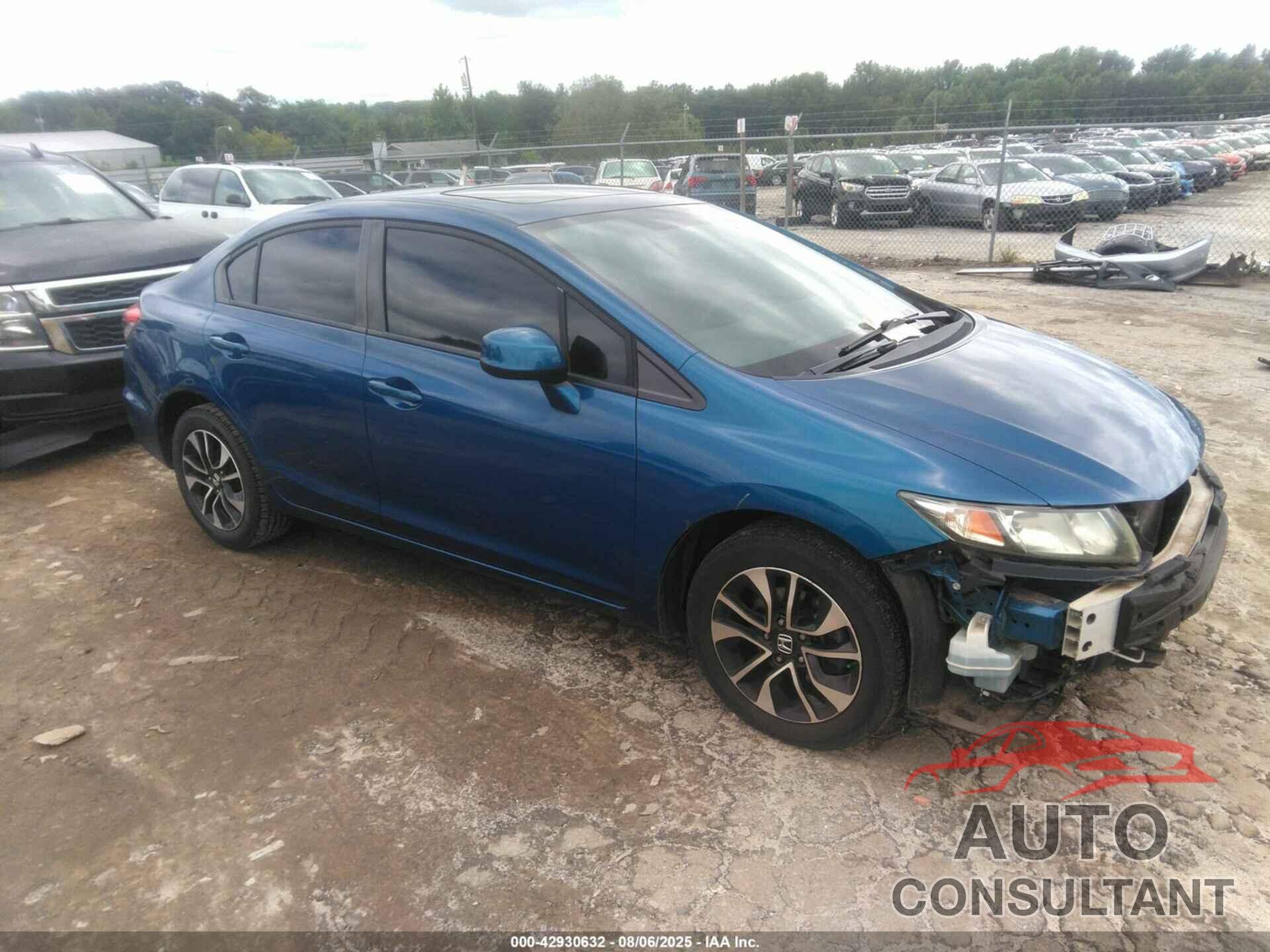 HONDA CIVIC 2013 - 19XFB2F83DE016431