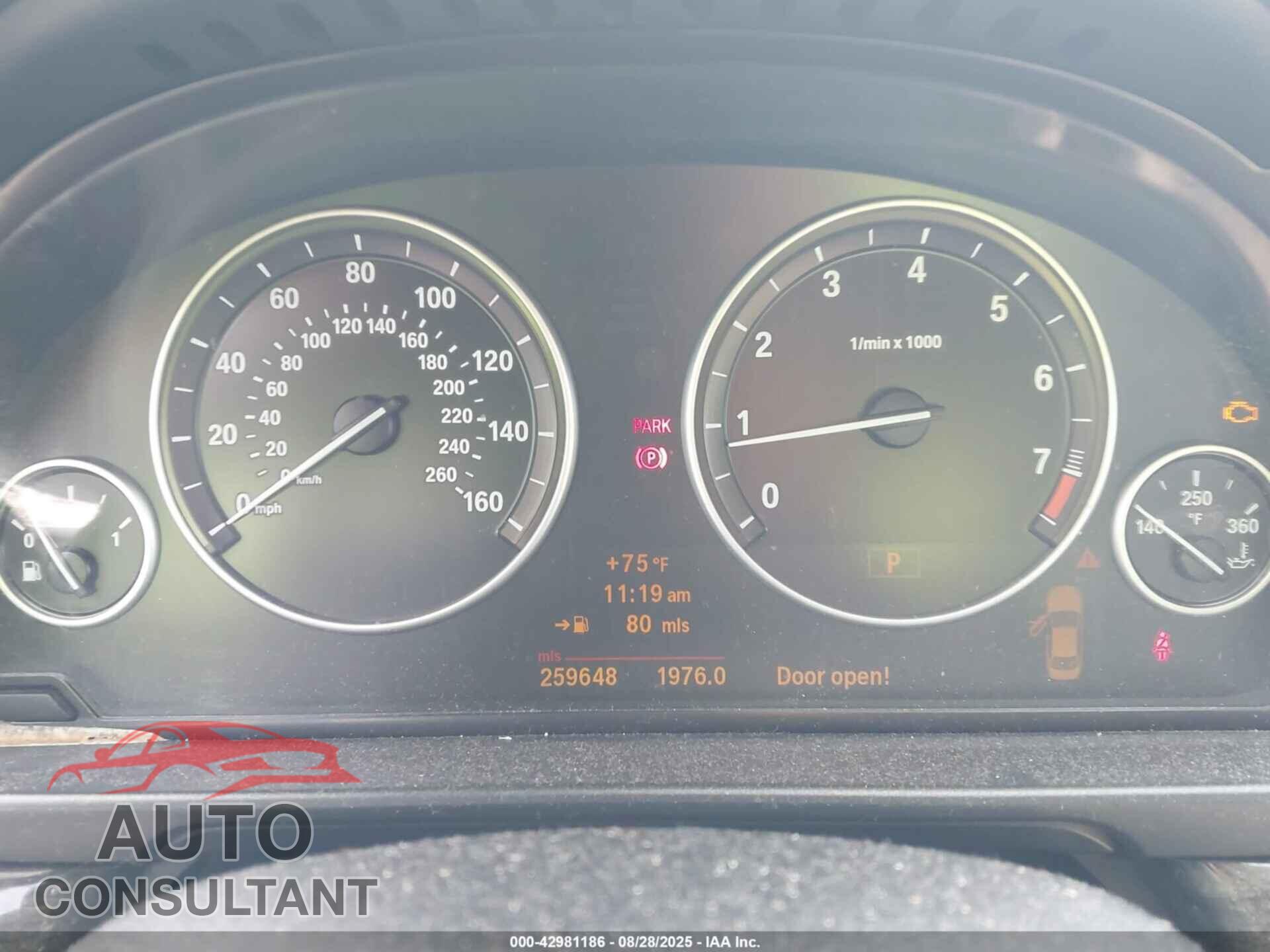 BMW 535I 2011 - WBAFR7C58BC601302