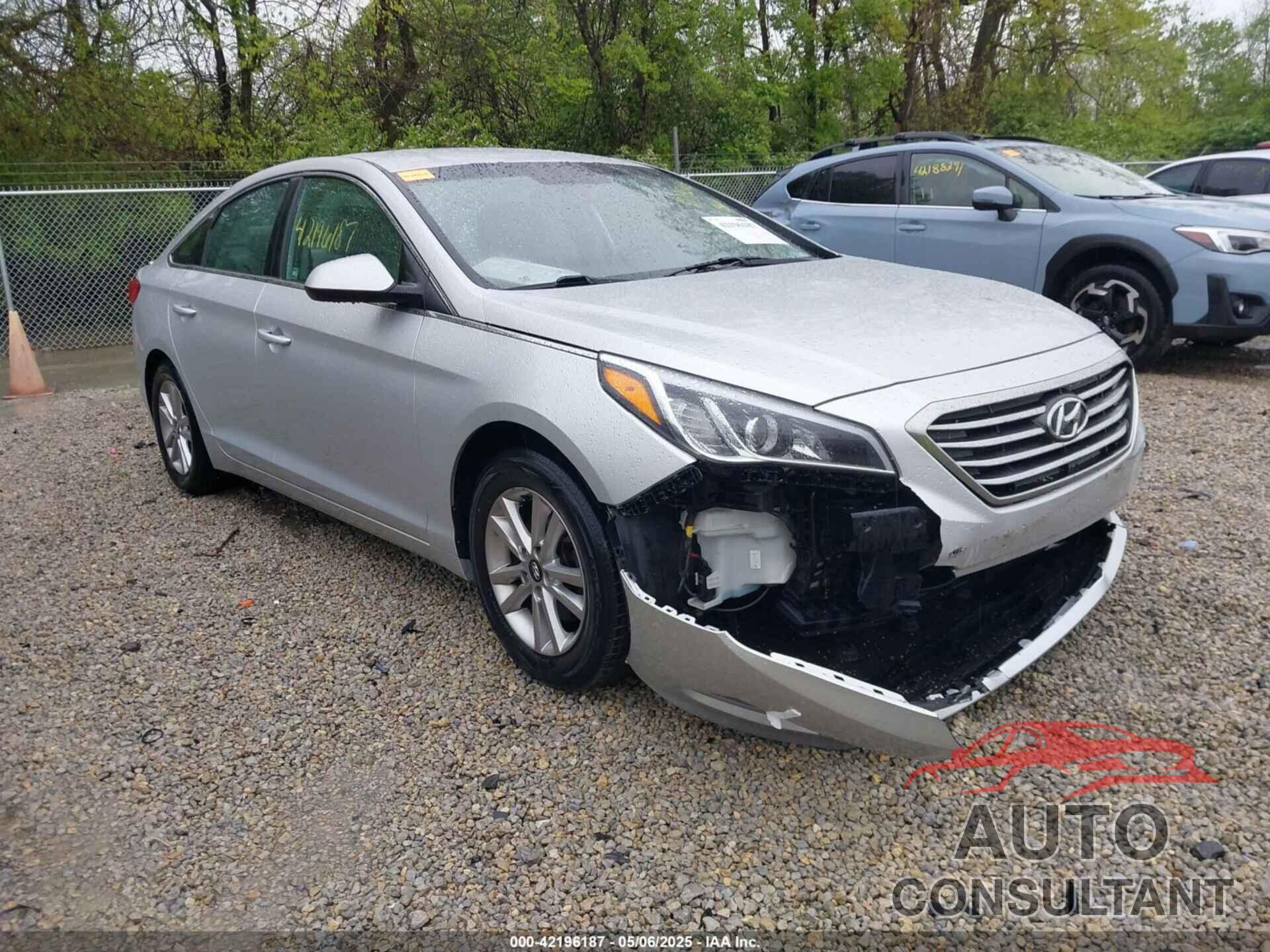 HYUNDAI SONATA 2016 - 5NPE24AF1GH382353