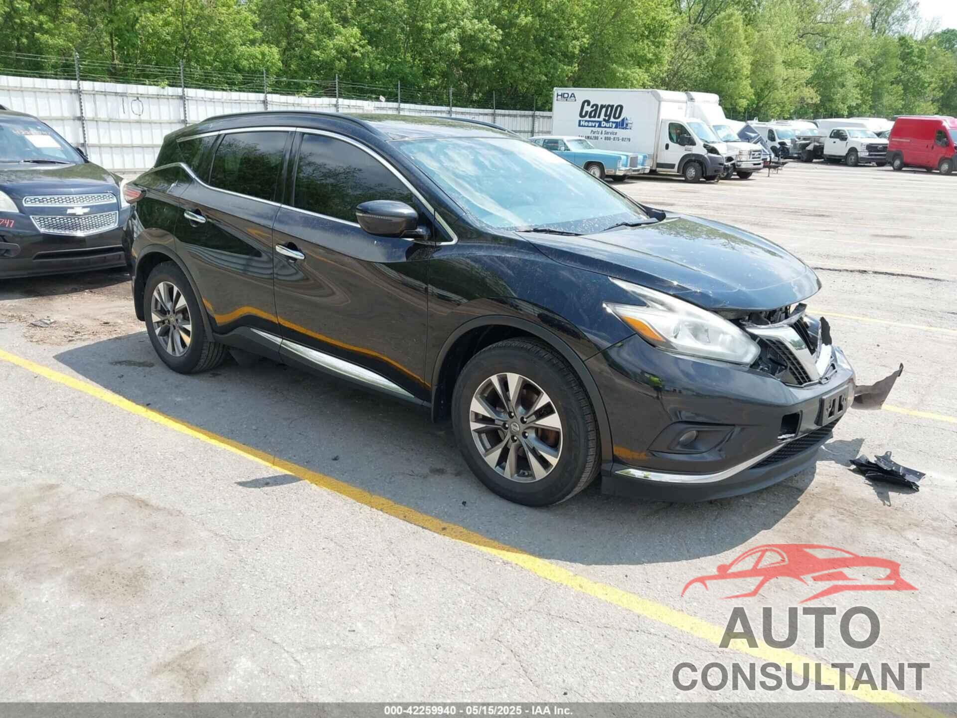 NISSAN MURANO 2015 - 5N1AZ2MH6FN288779