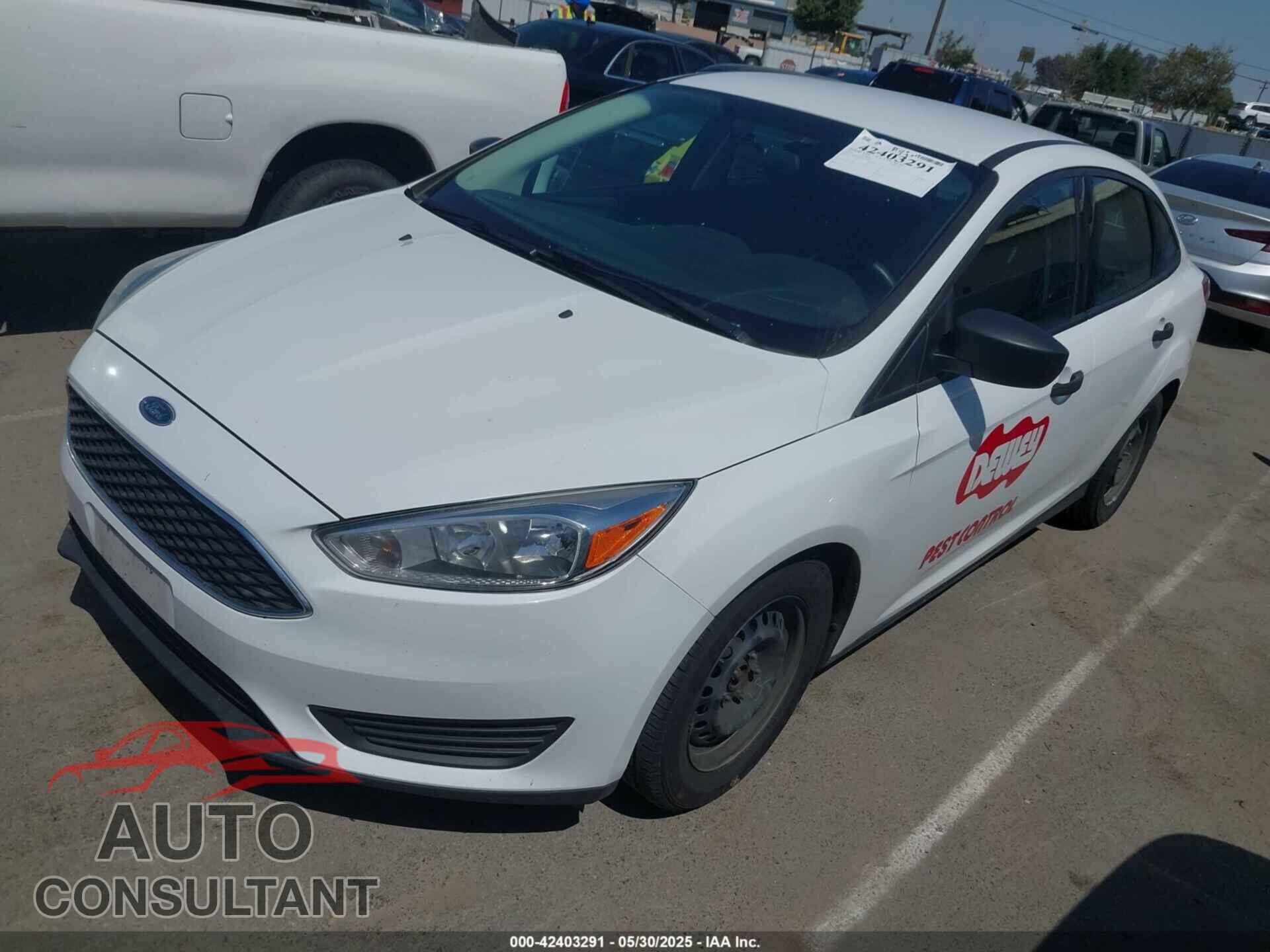FORD FOCUS 2016 - 1FADP3E27GL270902