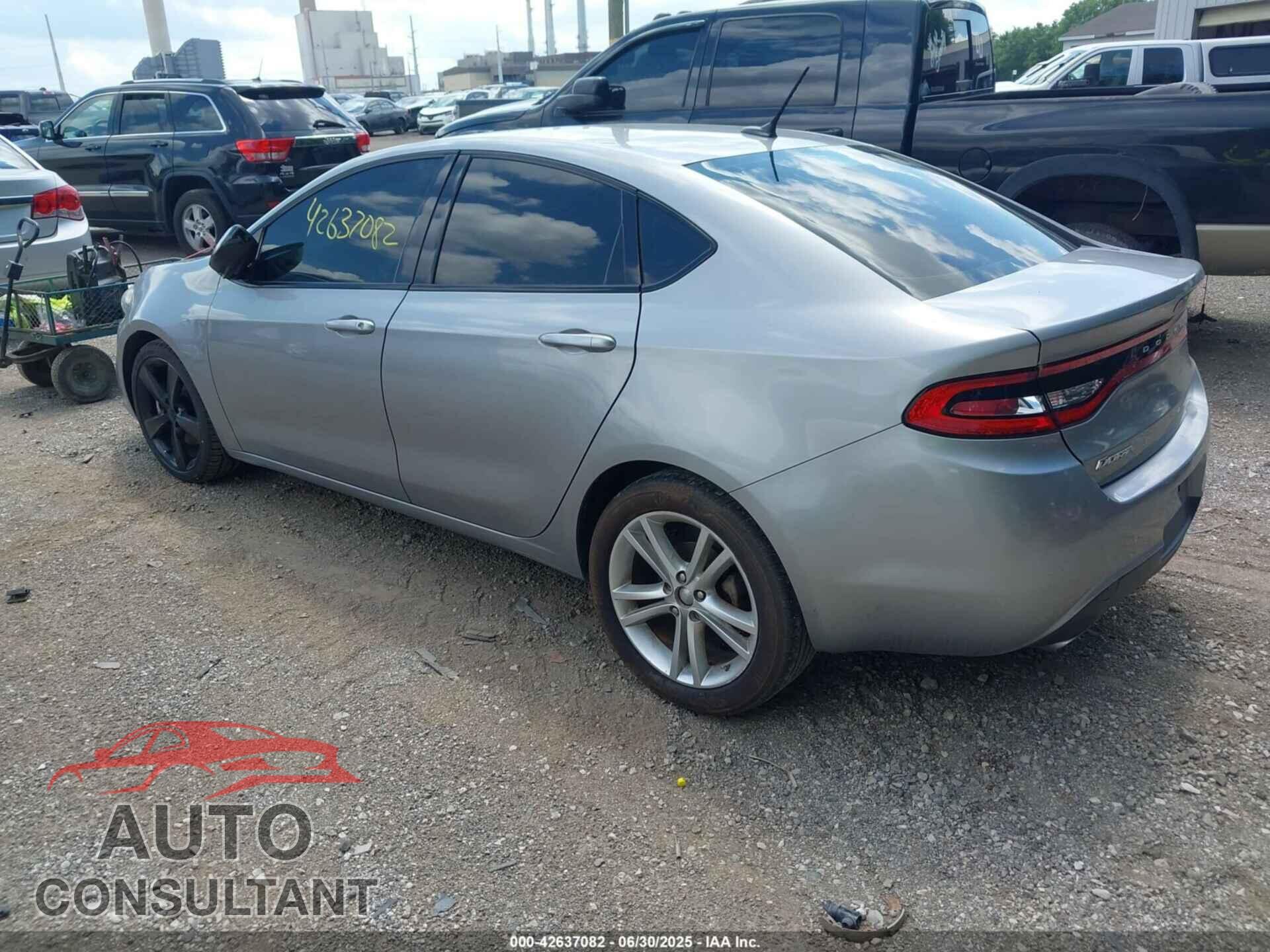 DODGE DART 2015 - 1C3CDFBB4FD300696