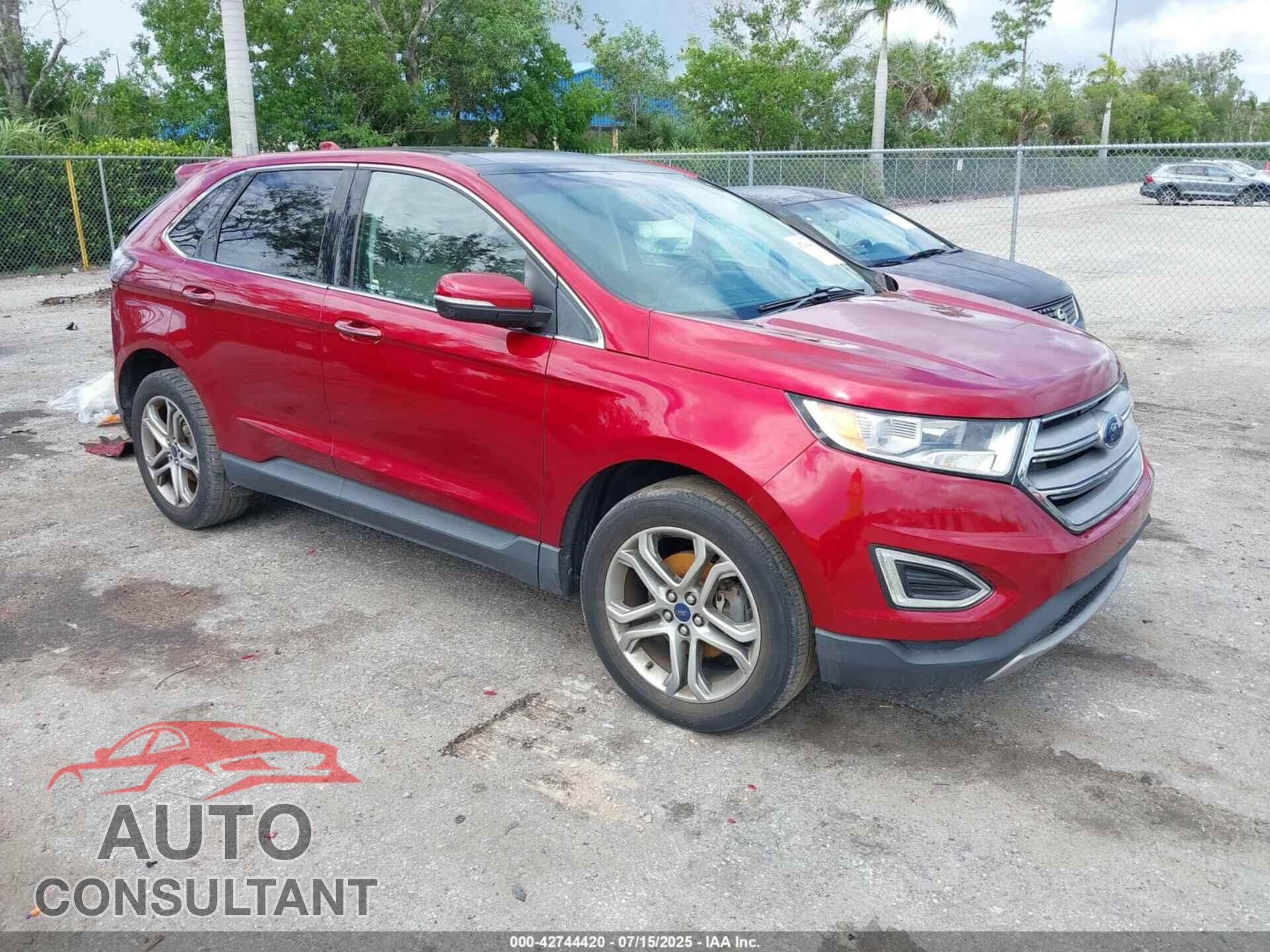 FORD EDGE 2016 - 2FMPK3K98GBB22504