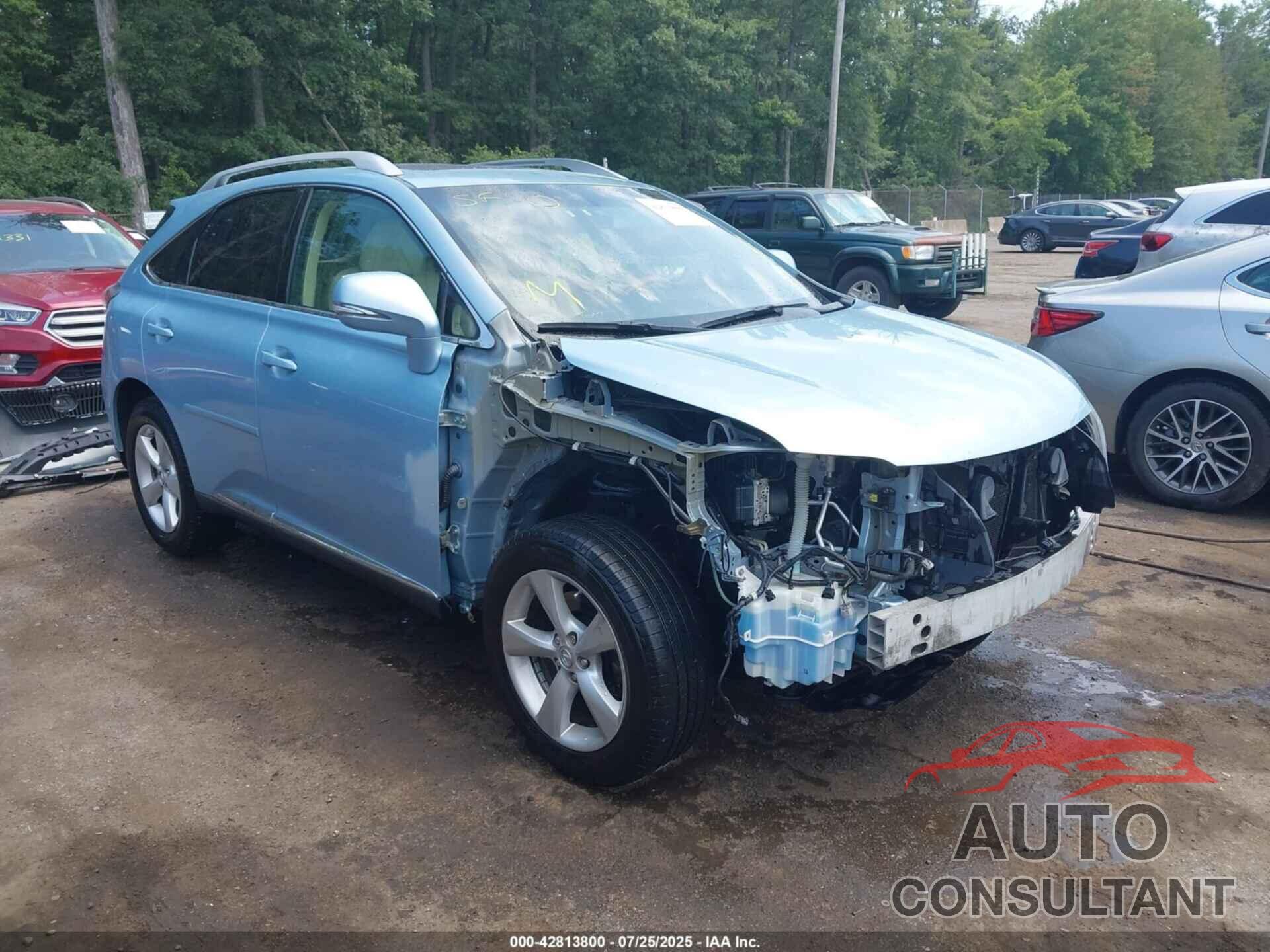 LEXUS RX 350 2011 - 2T2BK1BA0BC083190