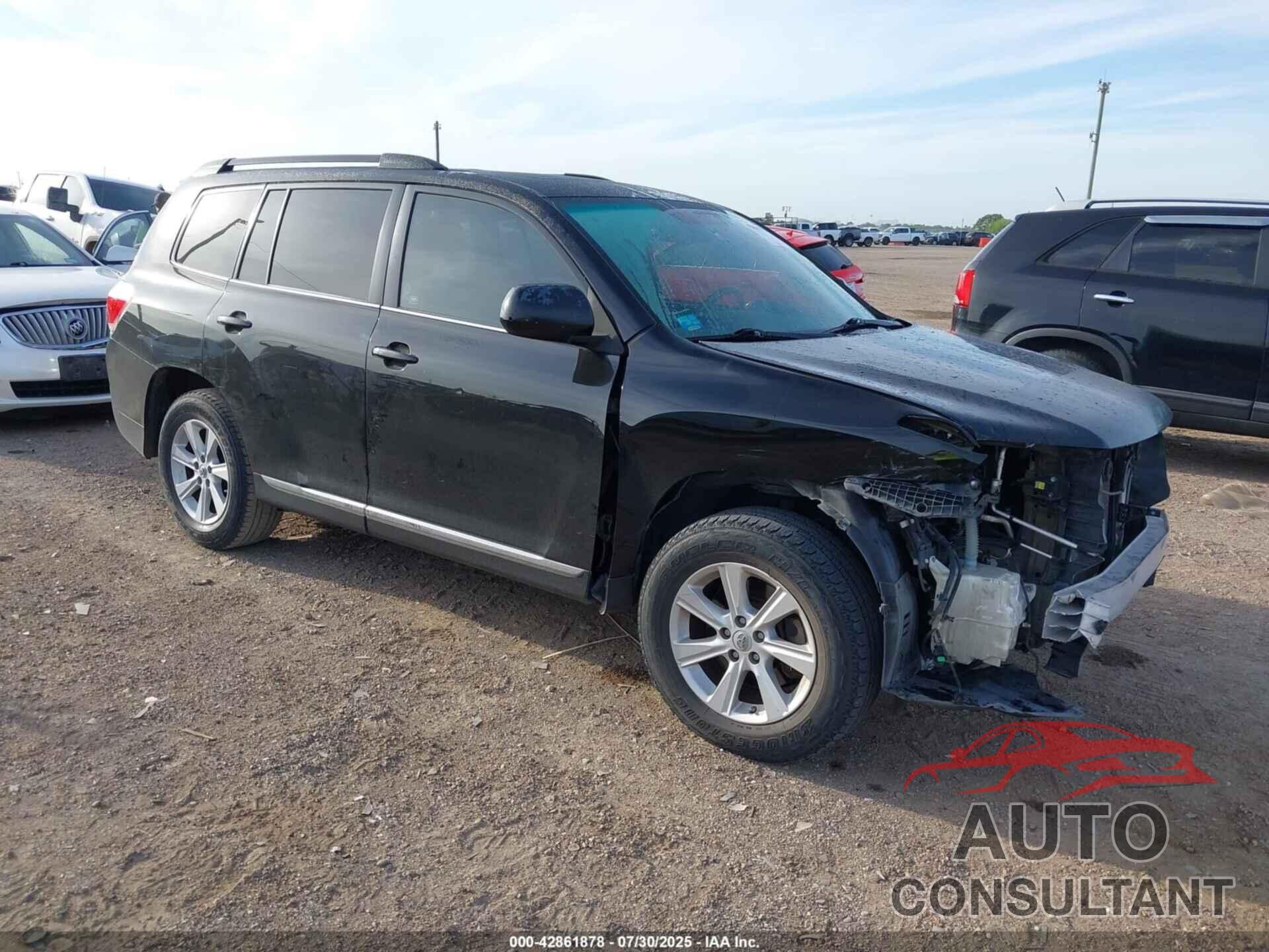 TOYOTA HIGHLANDER 2011 - 5TDZK3EH4BS029681