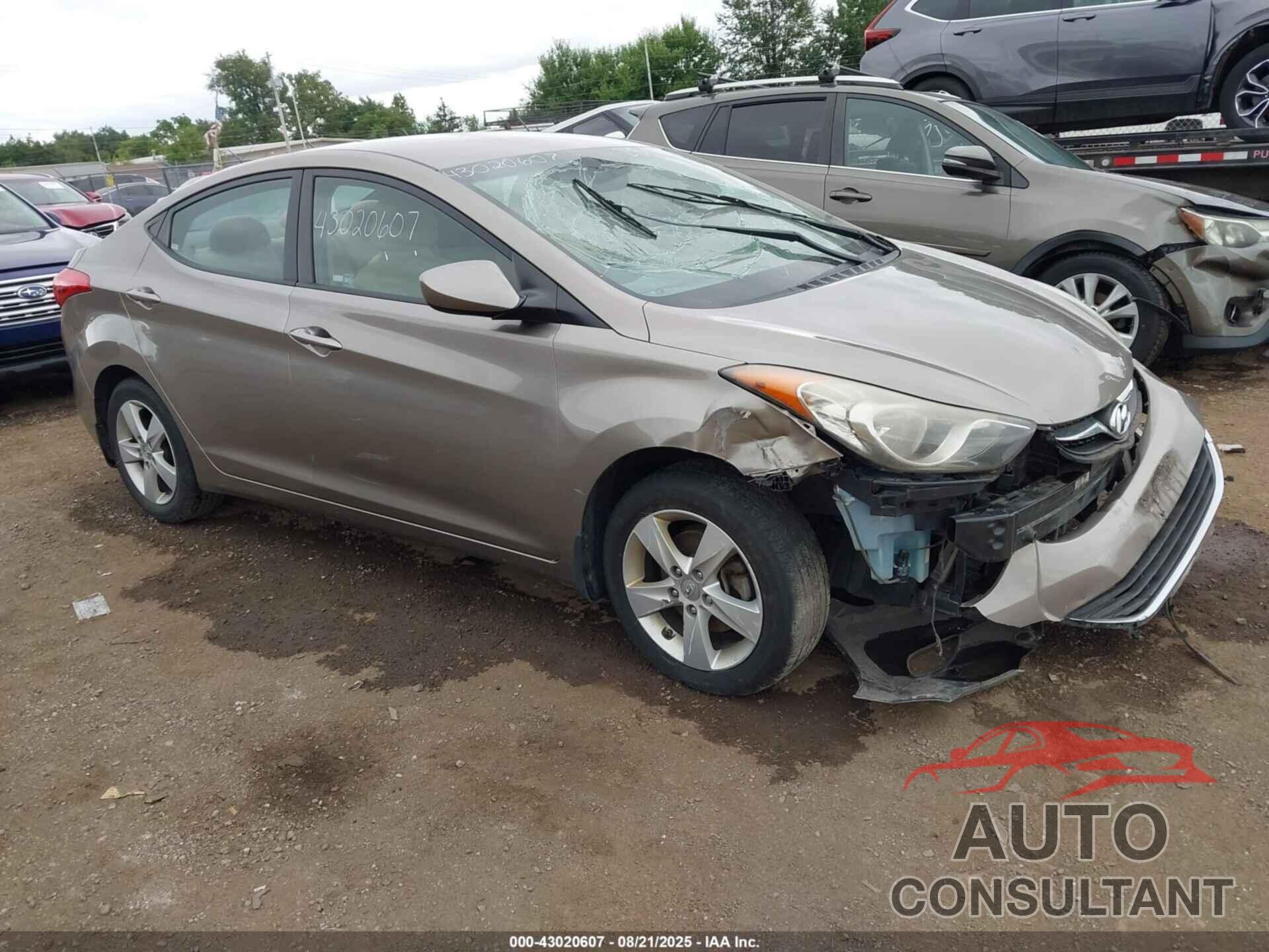 HYUNDAI ELANTRA 2013 - 5NPDH4AE1DH284775