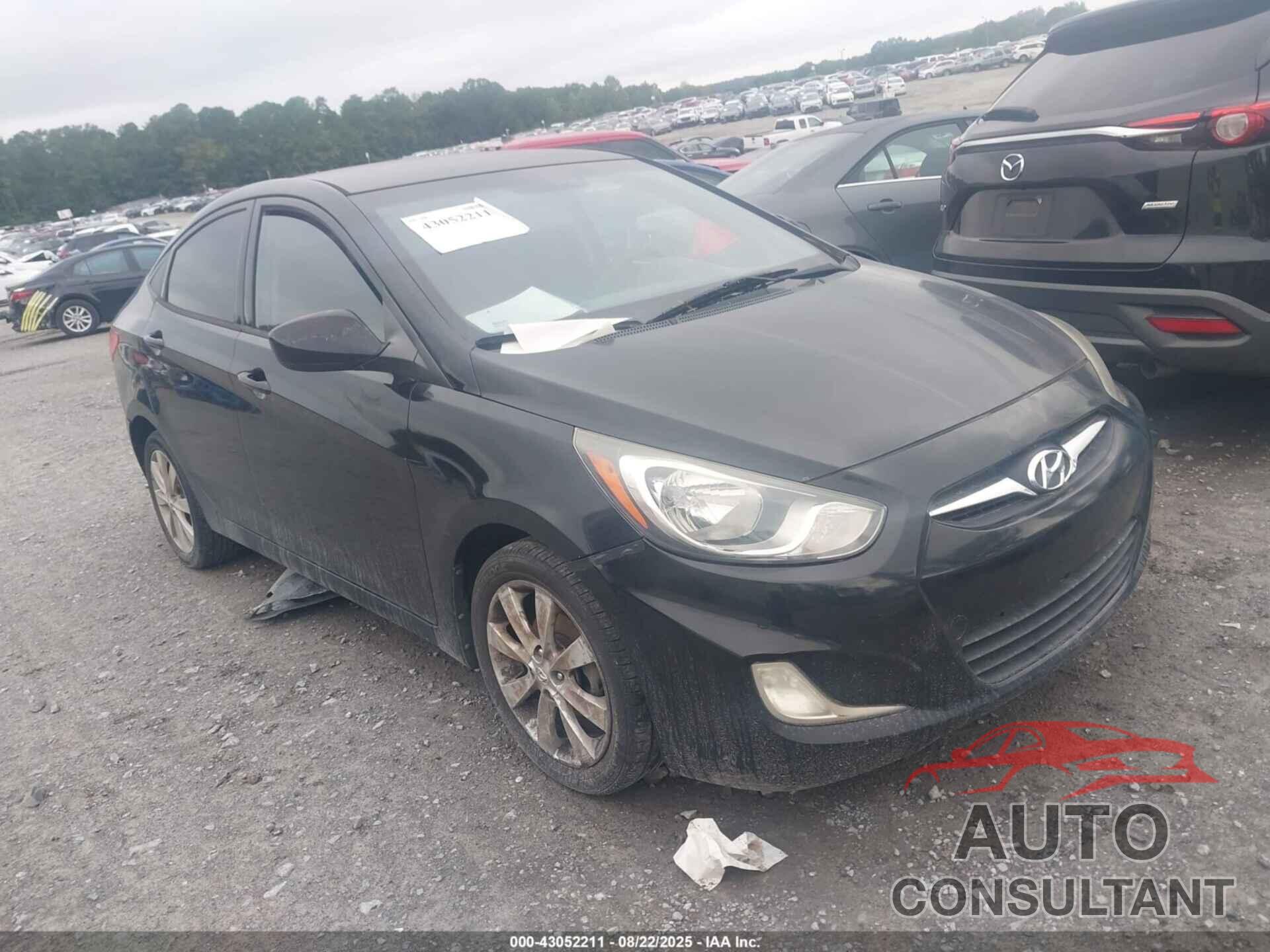 HYUNDAI ACCENT 2013 - KMHCU4AEXDU424380