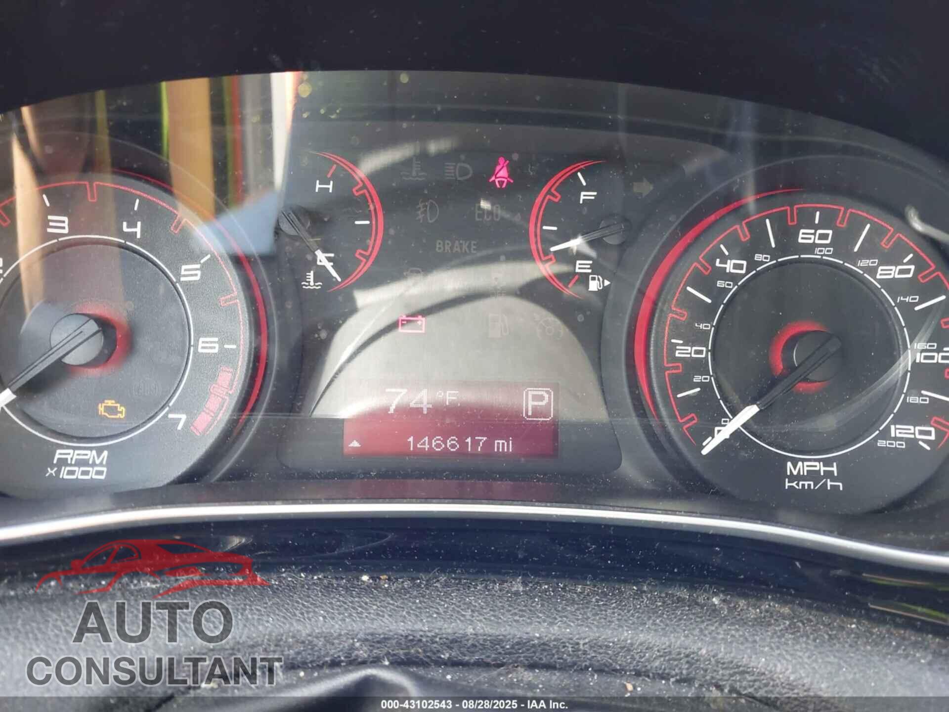 DODGE DART 2013 - 1C3CDFBA4DD298629
