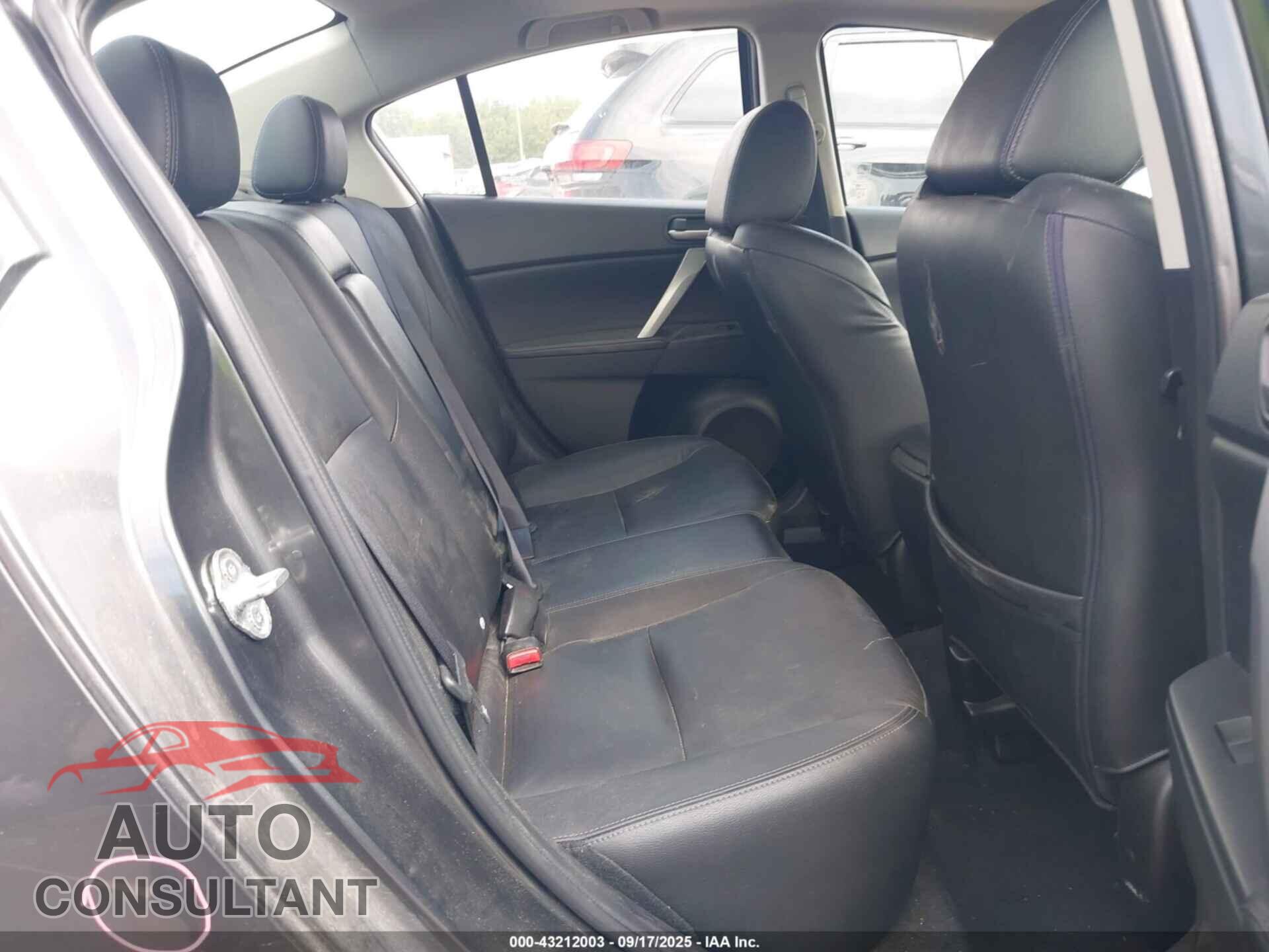 MAZDA MAZDA3 2012 - JM1BL1W9XC1663134